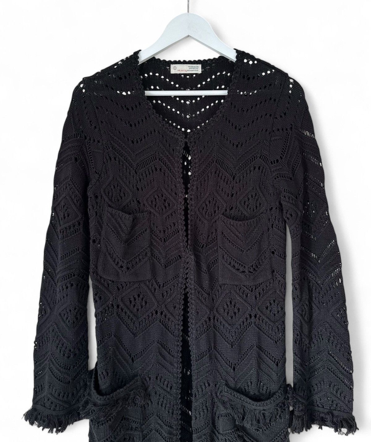 Other Odd Molly Black Long Cardigan Sweater Jumper Women's Size 1 Size S / US 4 / IT 40 - 3 Thumbnail