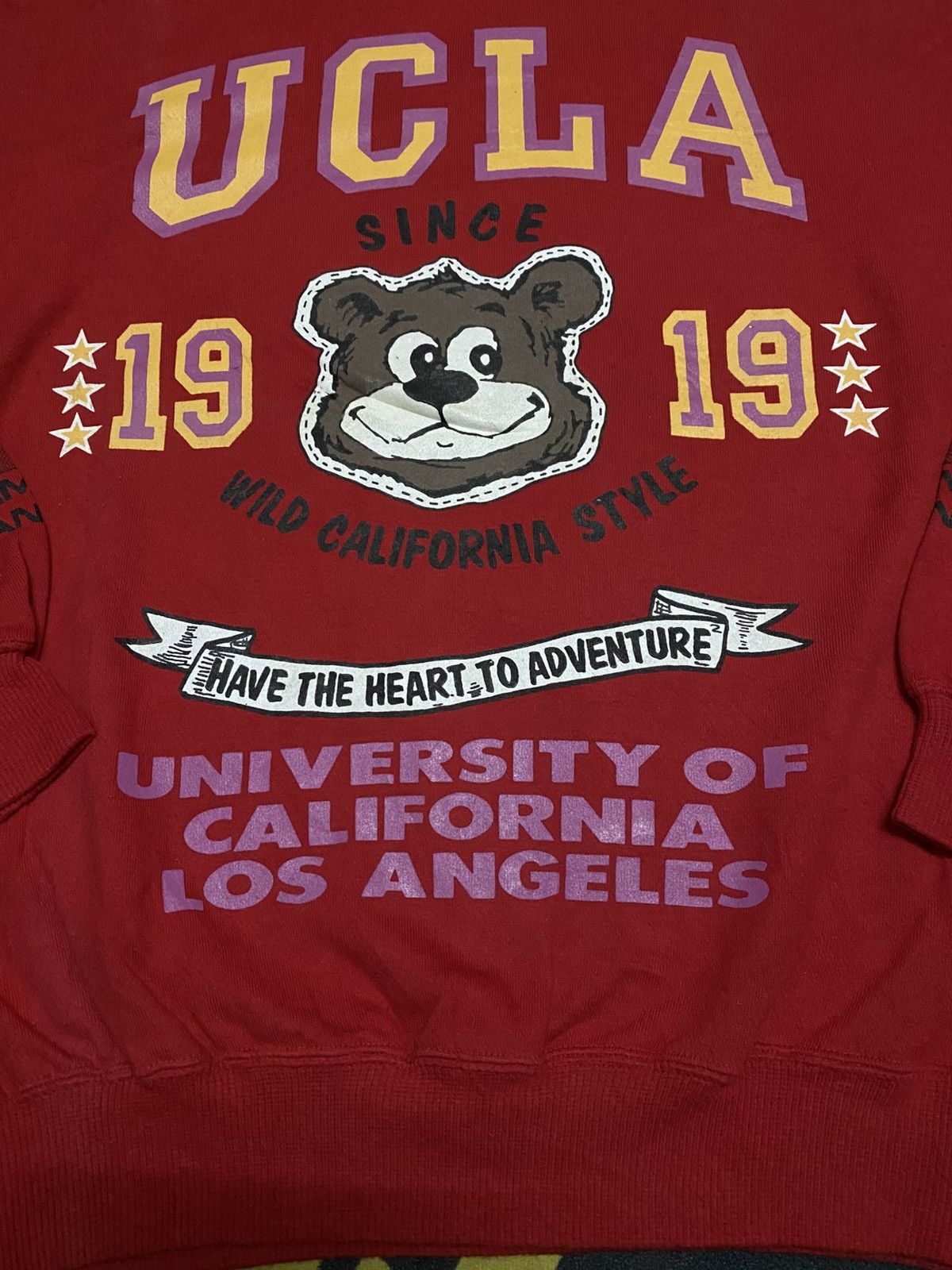 Vintage Vintage UCLA Bruins Iconic Logo Pullover Crewneck Sweatshirt Size US M / EU 48-50 / 2 - 4 Thumbnail