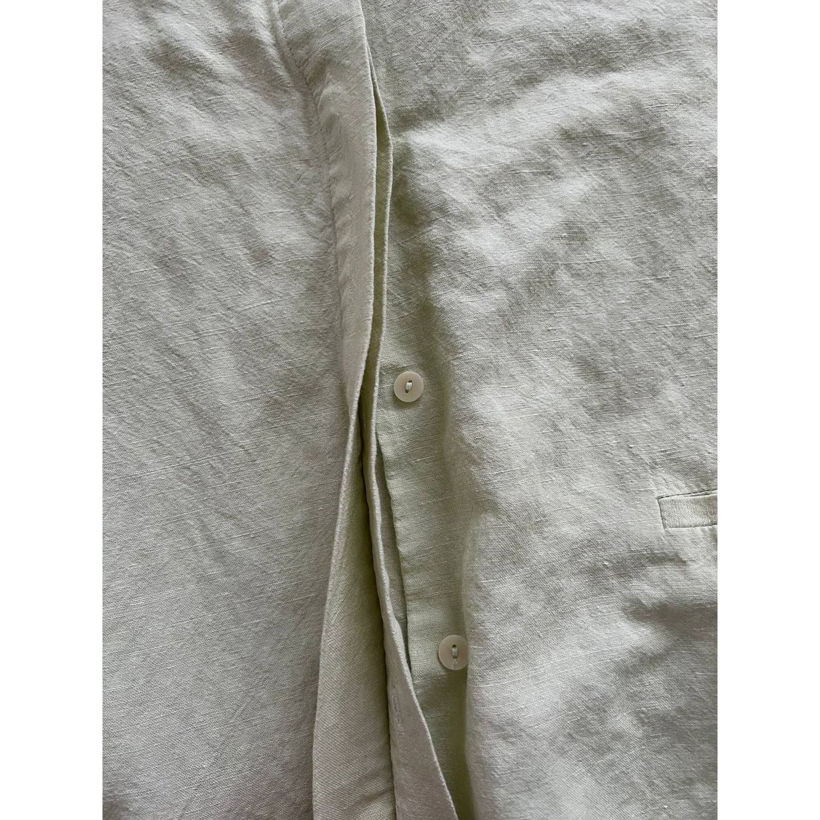 Eileen Fisher Eileen Fisher linen button down USA made top shirt M A001469 Size M / US 6-8 / IT 42-44 - 5 Thumbnail