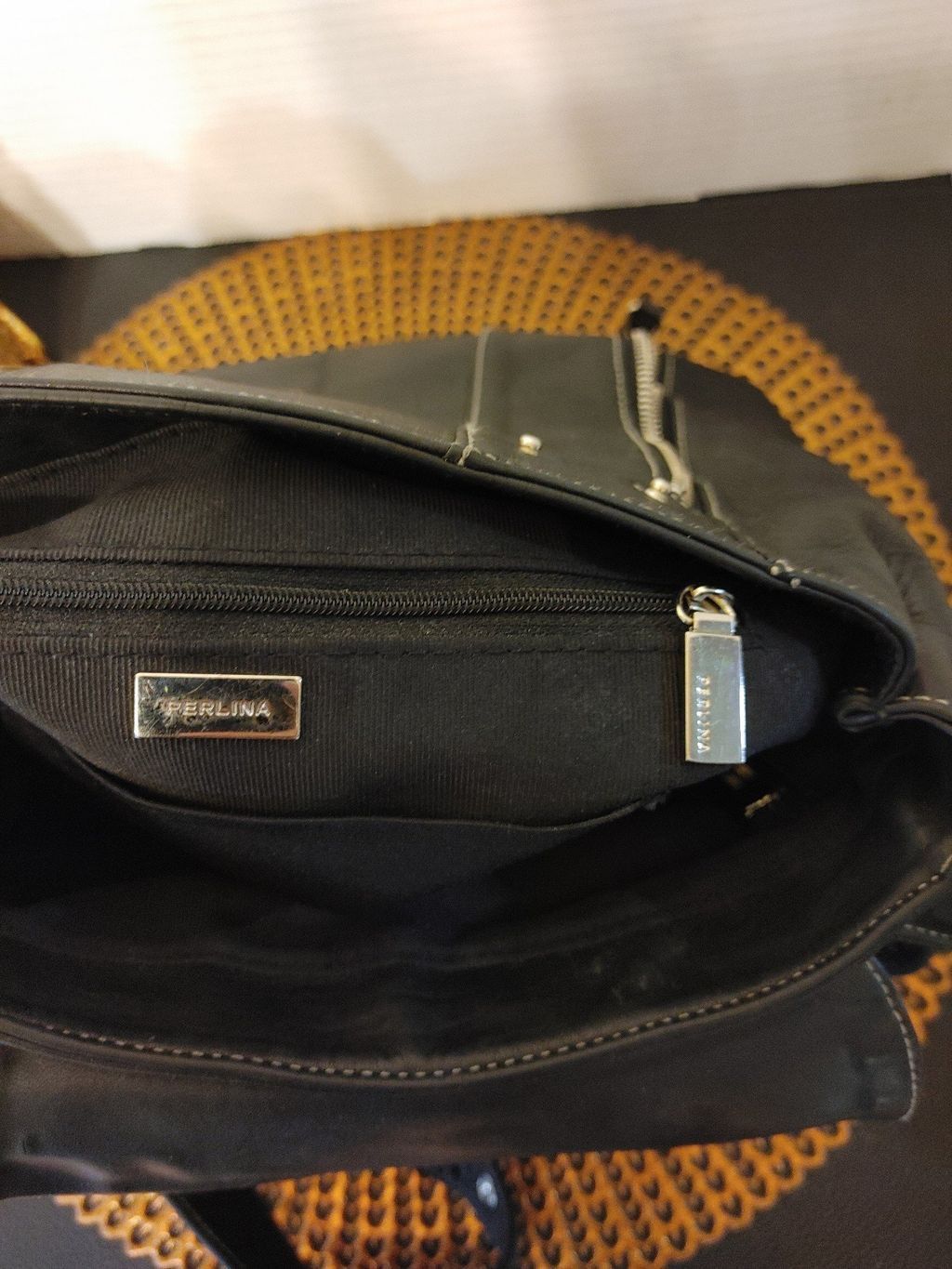 Perry Ellis Perlina Leather Backpack Size ONE SIZE - 9 Thumbnail