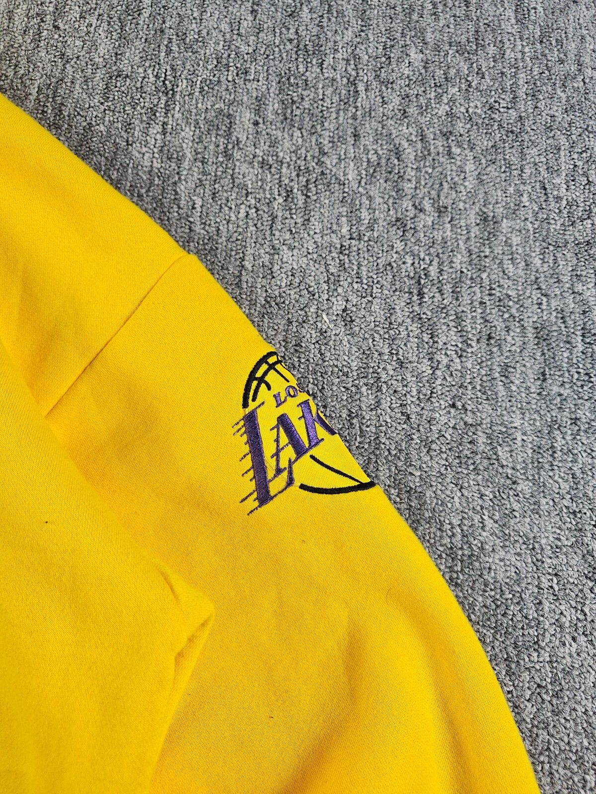 NBA NBA Lakers Hoodie by Josh Denzel Oversized Yellow M Size US M / EU 48-50 / 2 - 9 Thumbnail