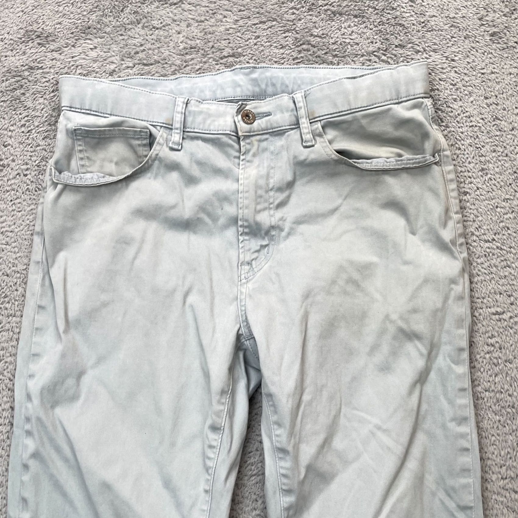 Uniqlo Uniqlo Jeans Mens Medium Blue Ultra Stretch Skinny Leg Denim Cotton Stretch Size US 32 / EU 48 - 4 Thumbnail