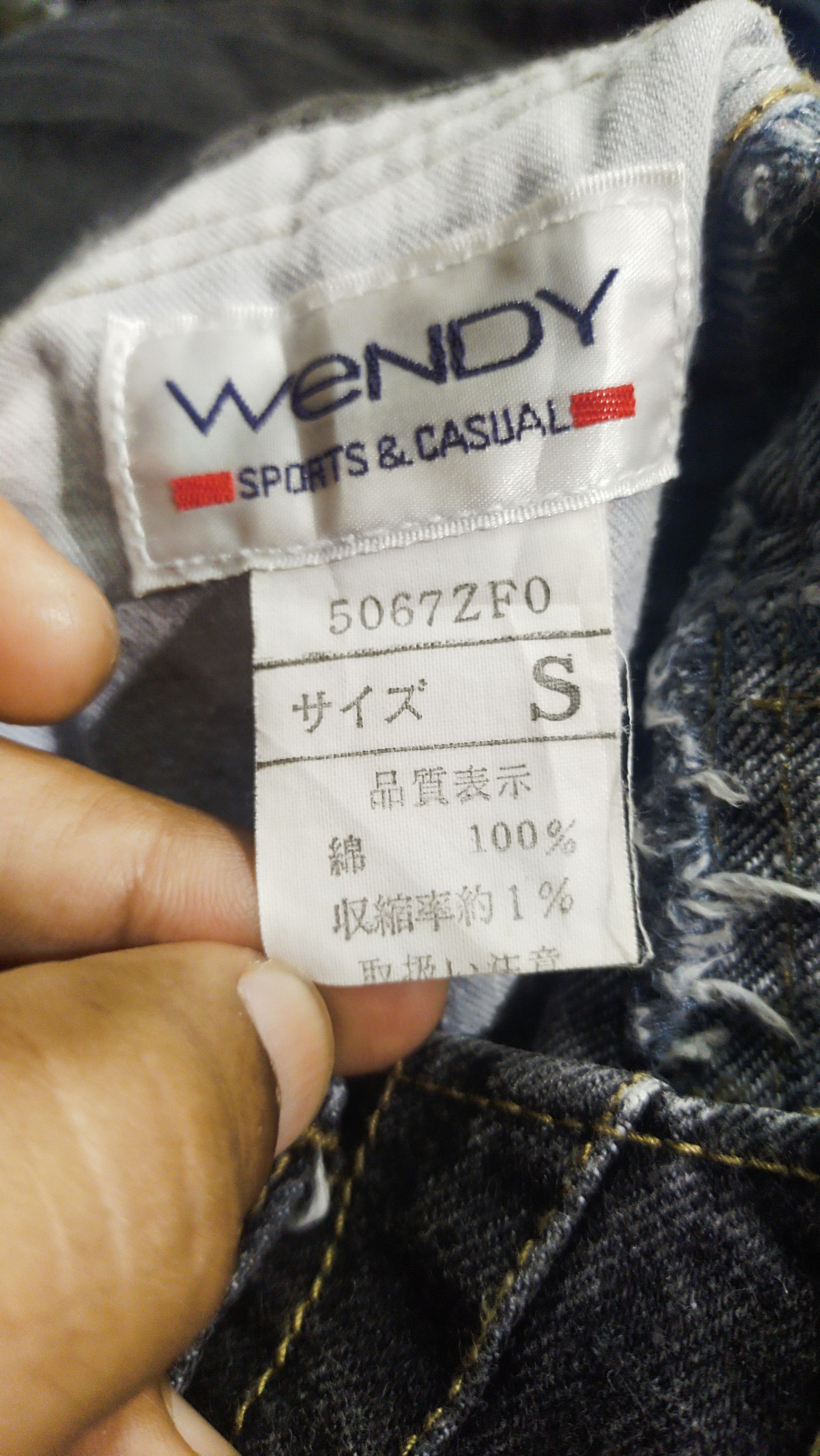Vintage Vtg Wendy Jeans Size 24" / US 00 / IT 34 - 6 Thumbnail