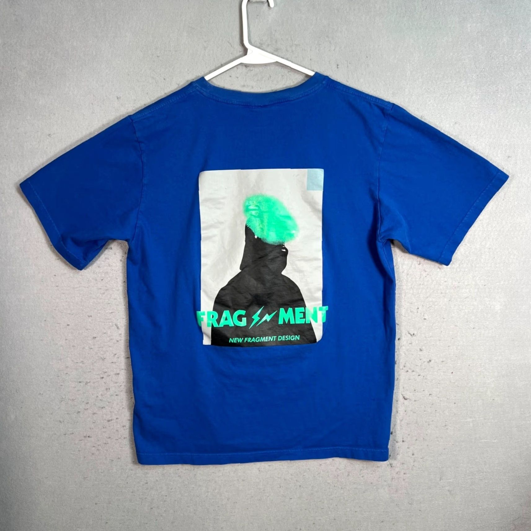 Fragment Design VINTAGE Fragment Design Blue Graphic Crewneck T-Shirt Medium Mens Streetwear 90s Size US M / EU 48-50 / 2 - 2 Thumbnail