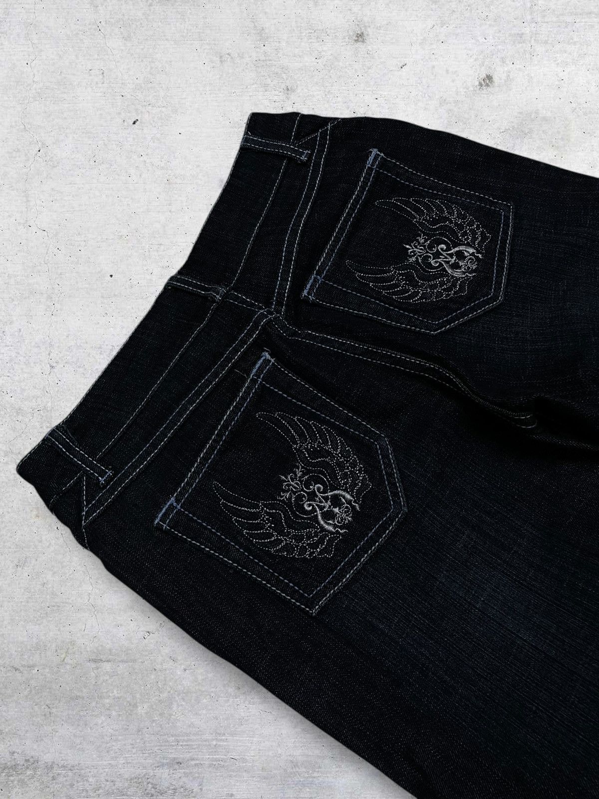 Masaki Matsushima MASAKI MATSUHIMA JAPAN DESIGNER 1990S ICONIC FLARED DENIM Size US 28 / EU 44 - 12 Thumbnail