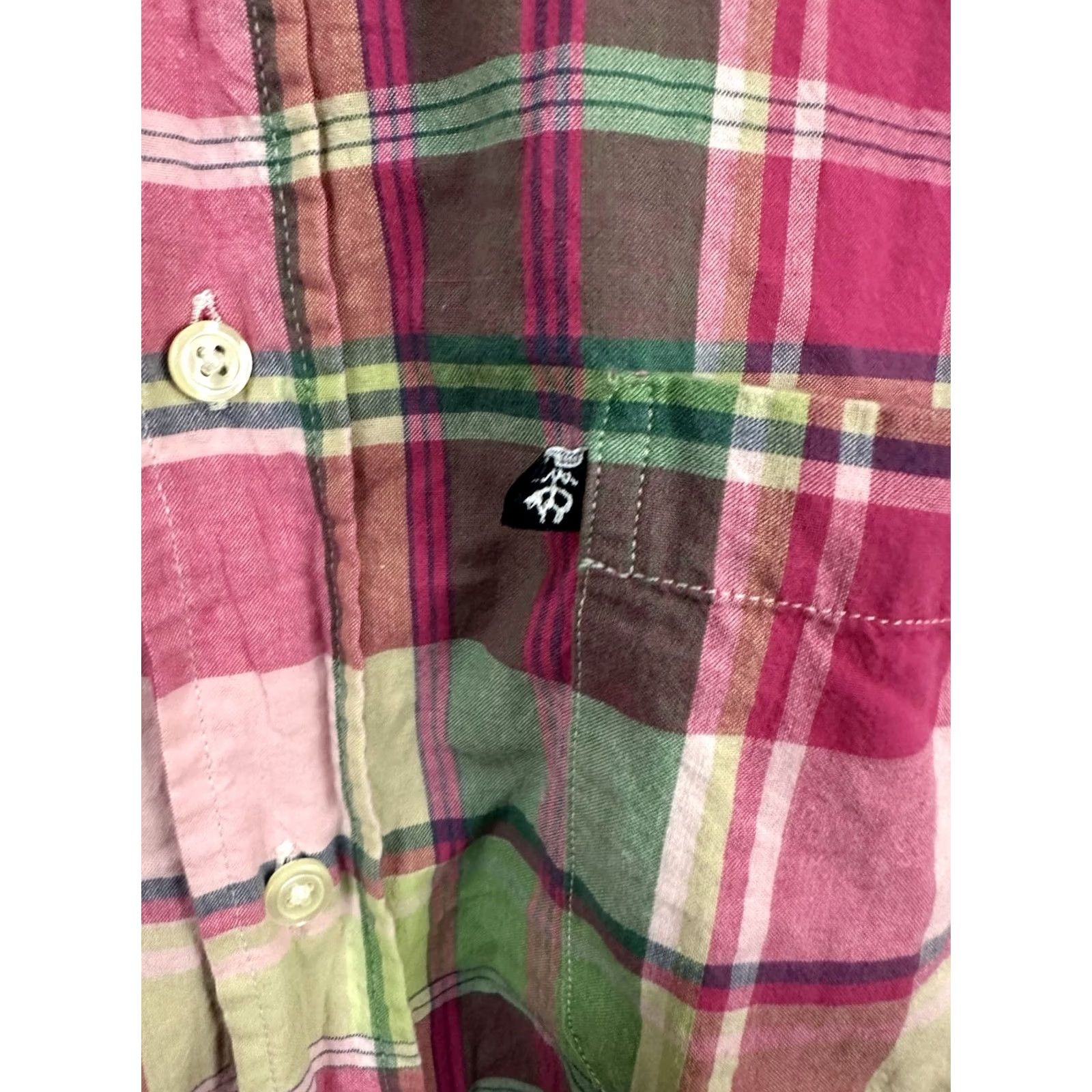 Brooks Brothers VTG Brooks Brothers 346 Madre Plaid Button Down Long Sleeve Shirt M Multicolor Check Men Button-Up Shirt Size US M / EU 48-50 / 2 - 4 Thumbnail