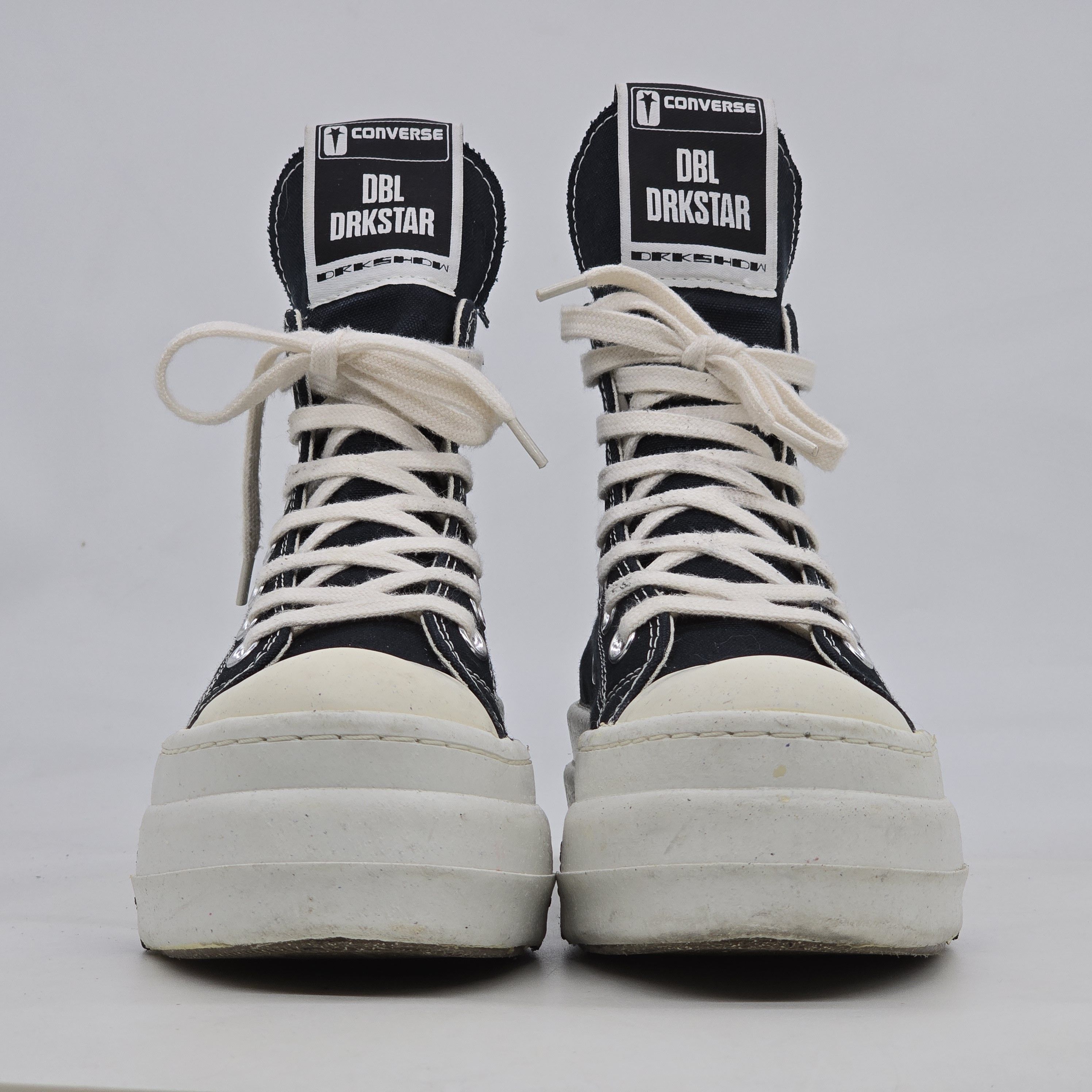 Converse × Rick Owens Drkshdw Converse x Rick Owens - 70s High - DBL DRKSTR HI Size US 6 / IT 36 - 3 Thumbnail