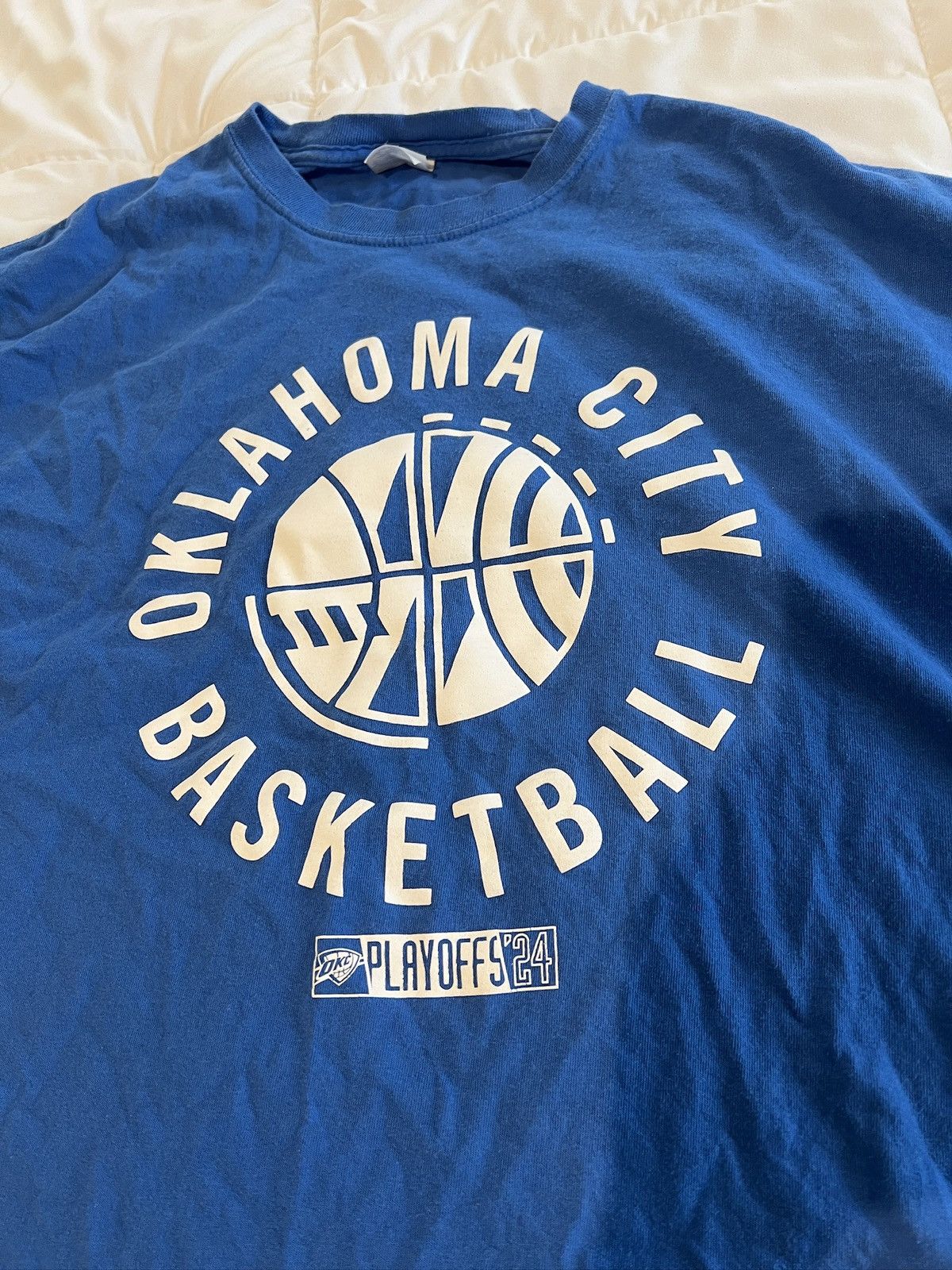 Other Blue Oklahoma City Thunder shirt Size US XL / EU 56 / 4 - 2 Thumbnail