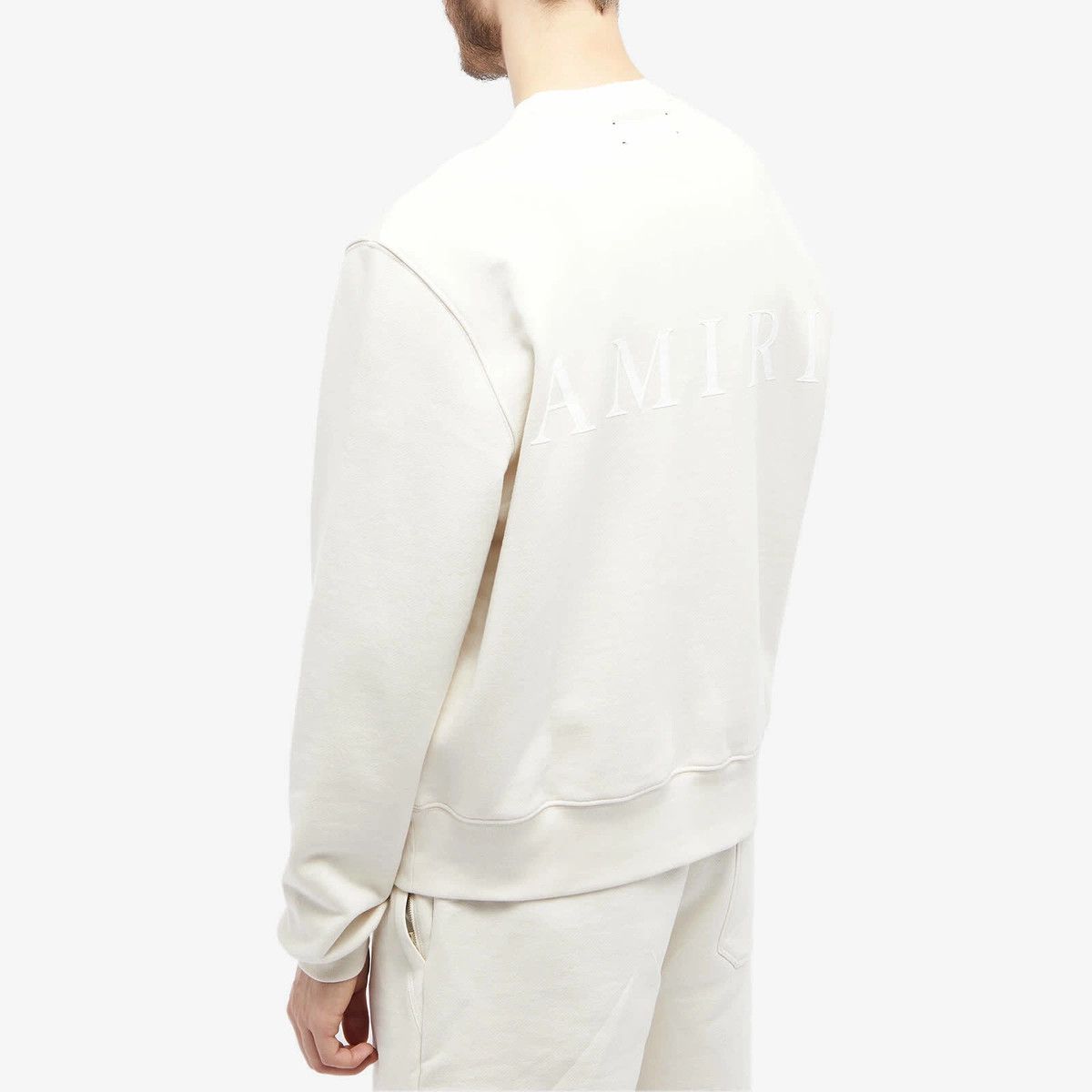 Amiri o1w1db10125 Crewneck Sweatshirt in White Size US L / EU 52-54 / 3 - 2 Thumbnail