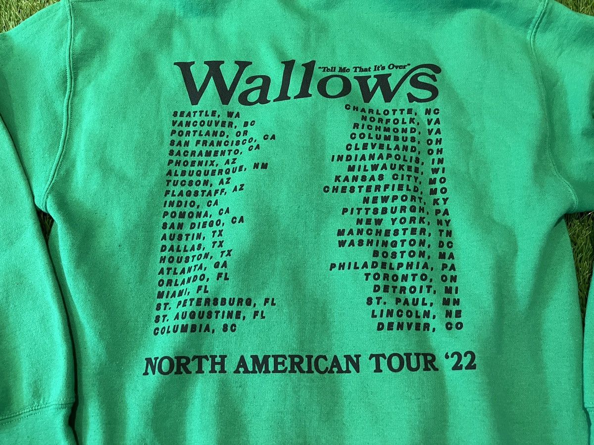 Band Tees Wallows - Hoodie Green Band North American Tour 2022 Memory Size US M / EU 48-50 / 2 - 6 Thumbnail