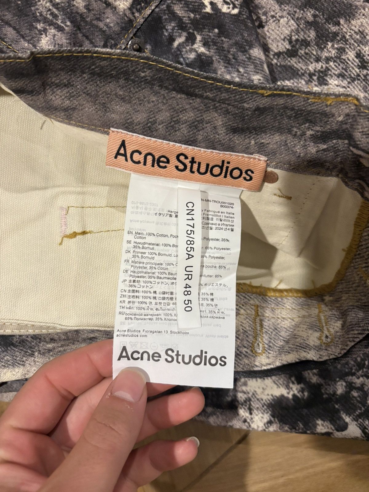 Acne Studios Acne Studios cool grey 1981 Size US 34 / EU 50 - 3 Thumbnail