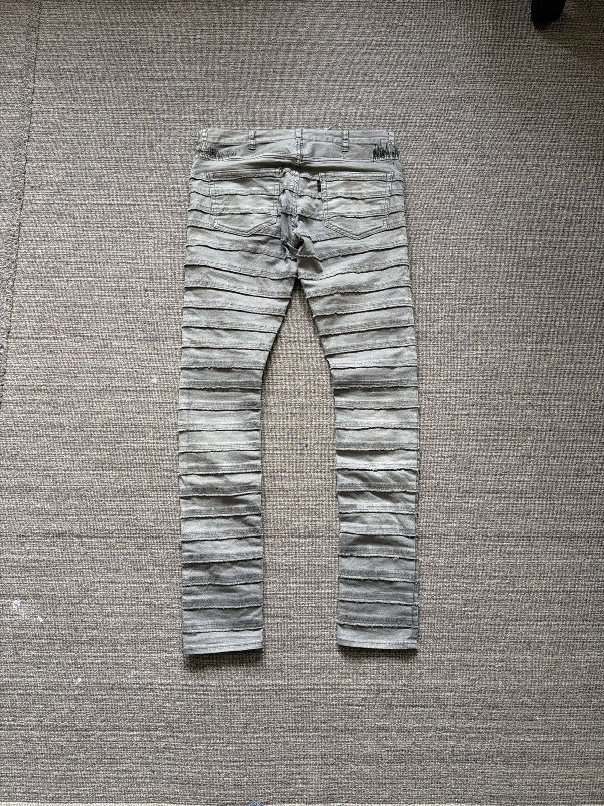 Undercover Undercover 13AW Hagi Denim Gray Size US 27 - 2 Thumbnail