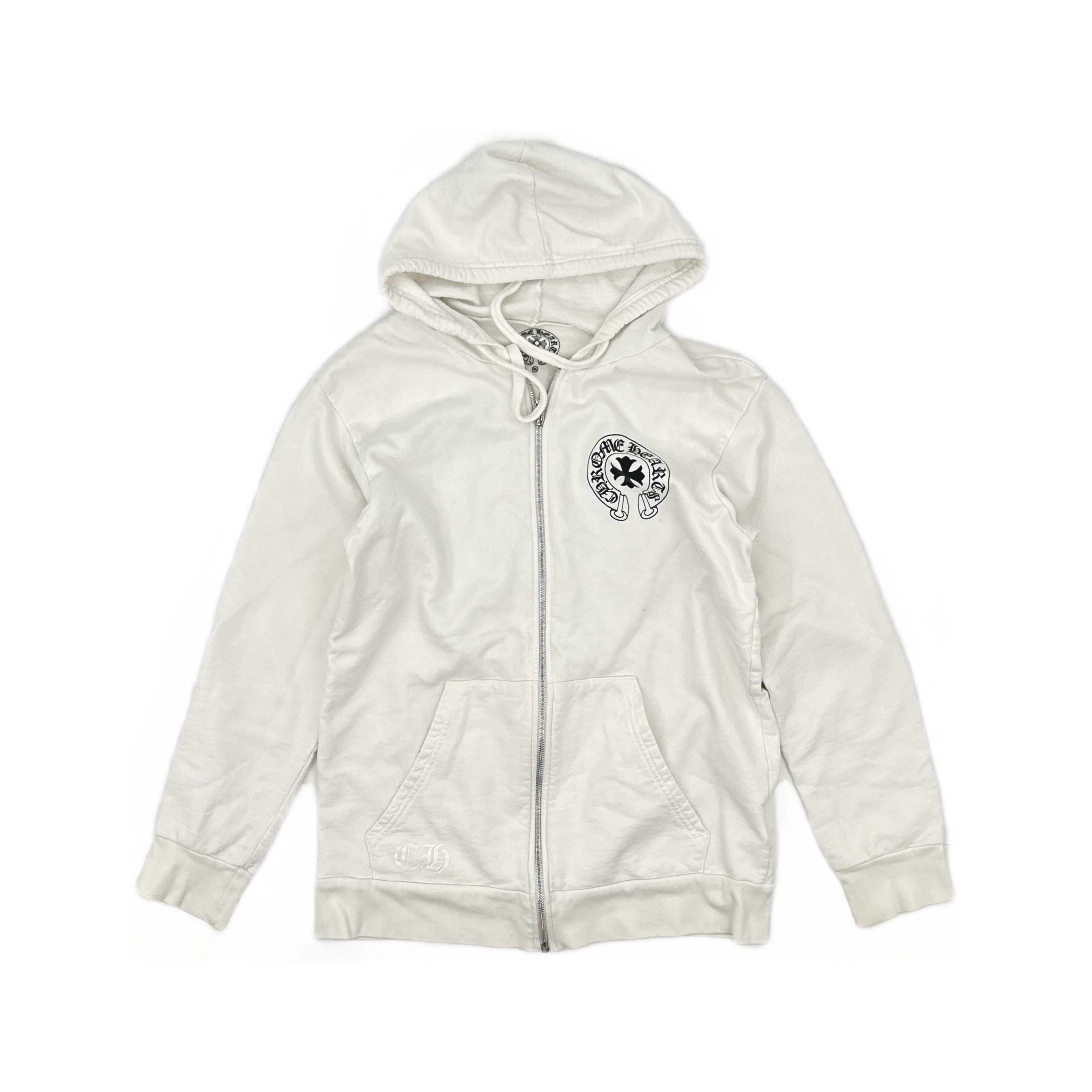Chrome Hearts Chrome Hearts Back Graphic Zip Up Hoodie Size XL Size US XL / EU 56 / 4 - 1 Thumbnail