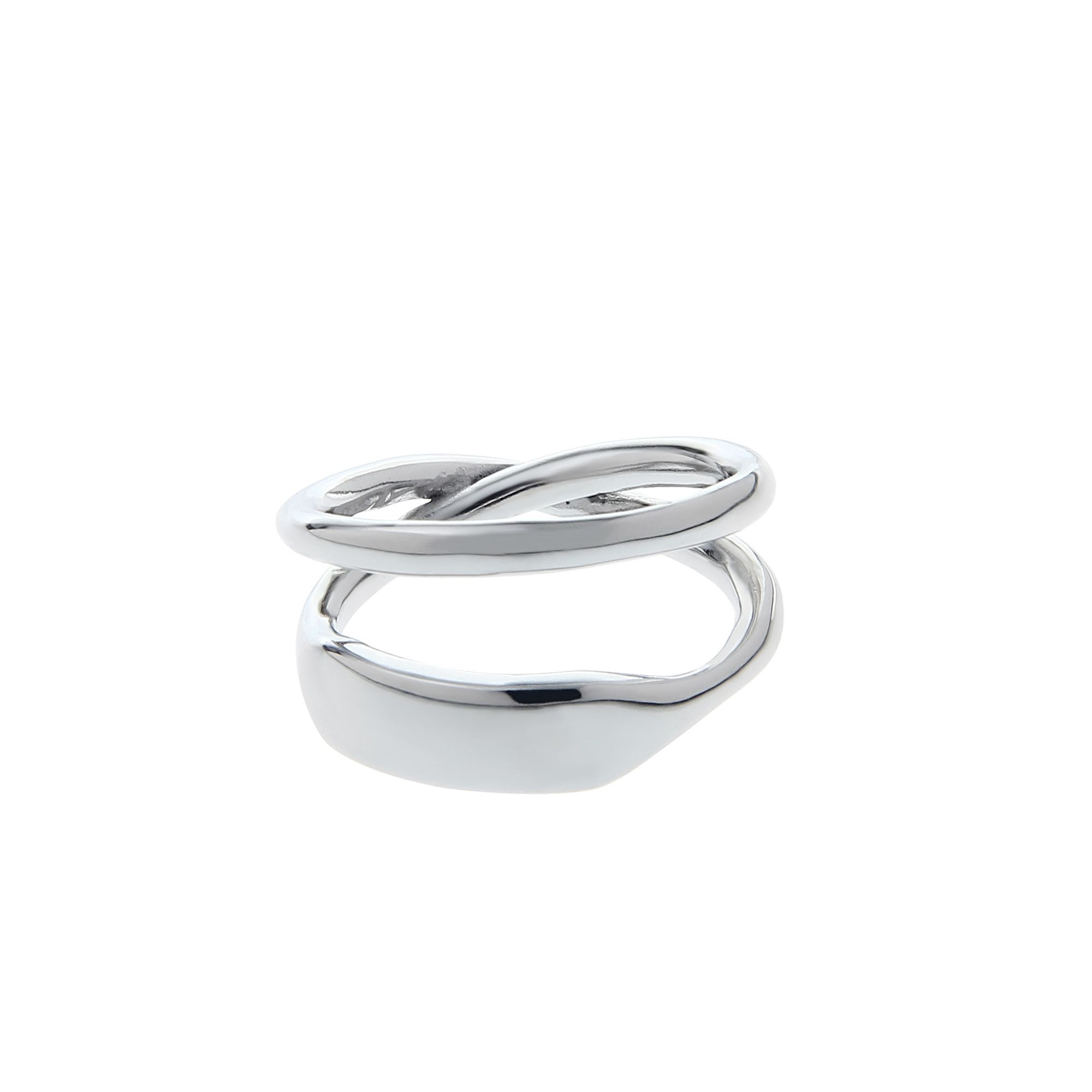 Jewelry Future Jewelry Rings Open Size Chrome Ring (Size 7-13) Size ONE SIZE - 5 Thumbnail