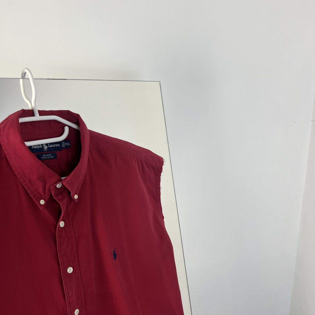 Polo Ralph Lauren Vintage Y2K Polo Ralph Lauren Button Up Sleeveless Shirt Size US XXL / EU 58 / 5 - 2 Thumbnail