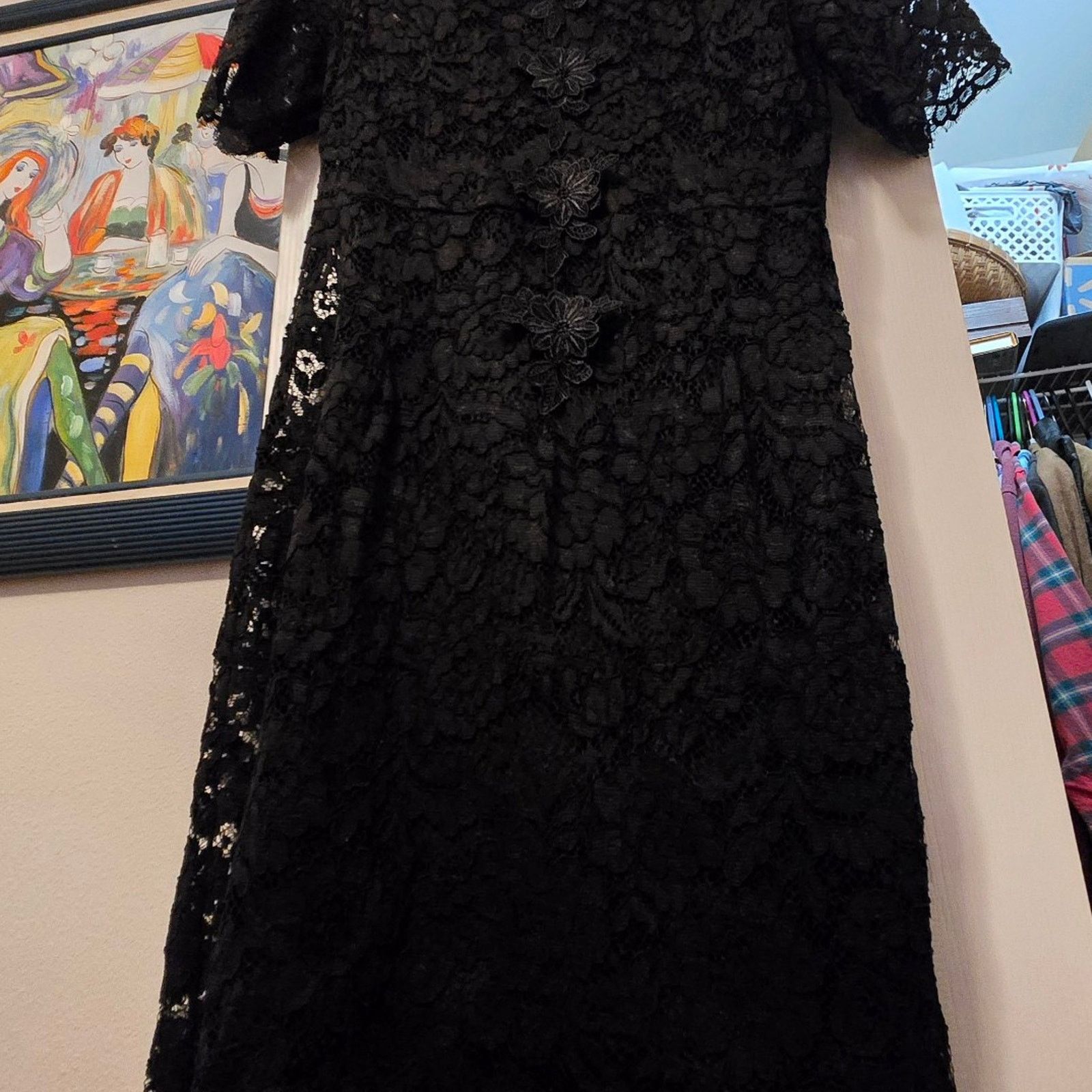 ELLIATT Beautiful Elliatt Range Black Lace Dress Size M / US 6-8 / IT 42-44 - 4 Thumbnail
