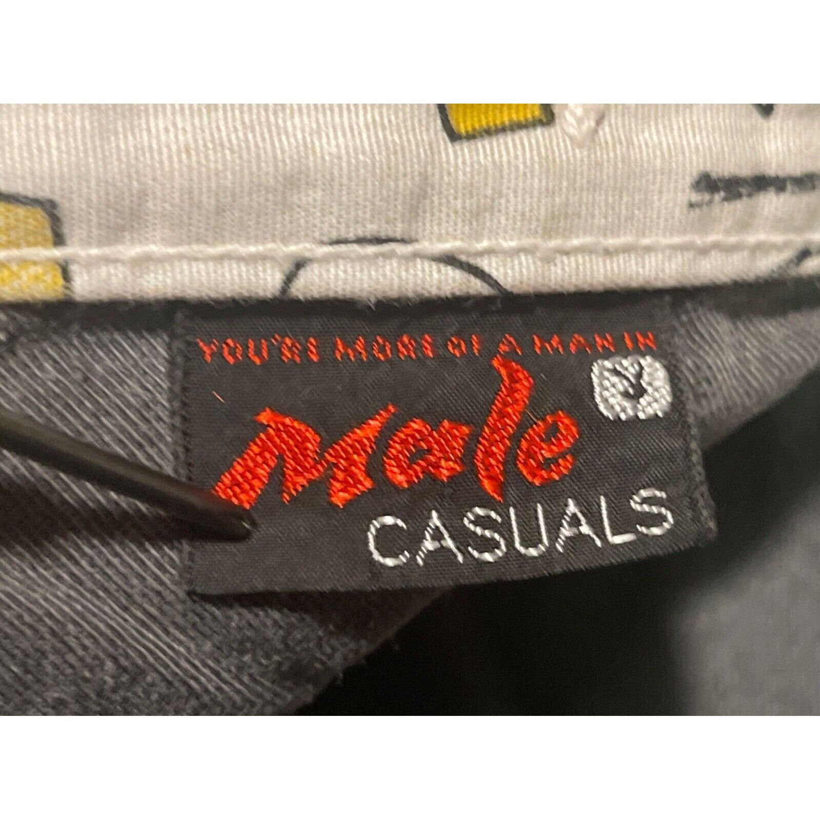 Playboy Vintage 60s 70s Men’s Size 32” Playboy Male Casuals AOP Loun Size US 32 / EU 48 - 4 Thumbnail