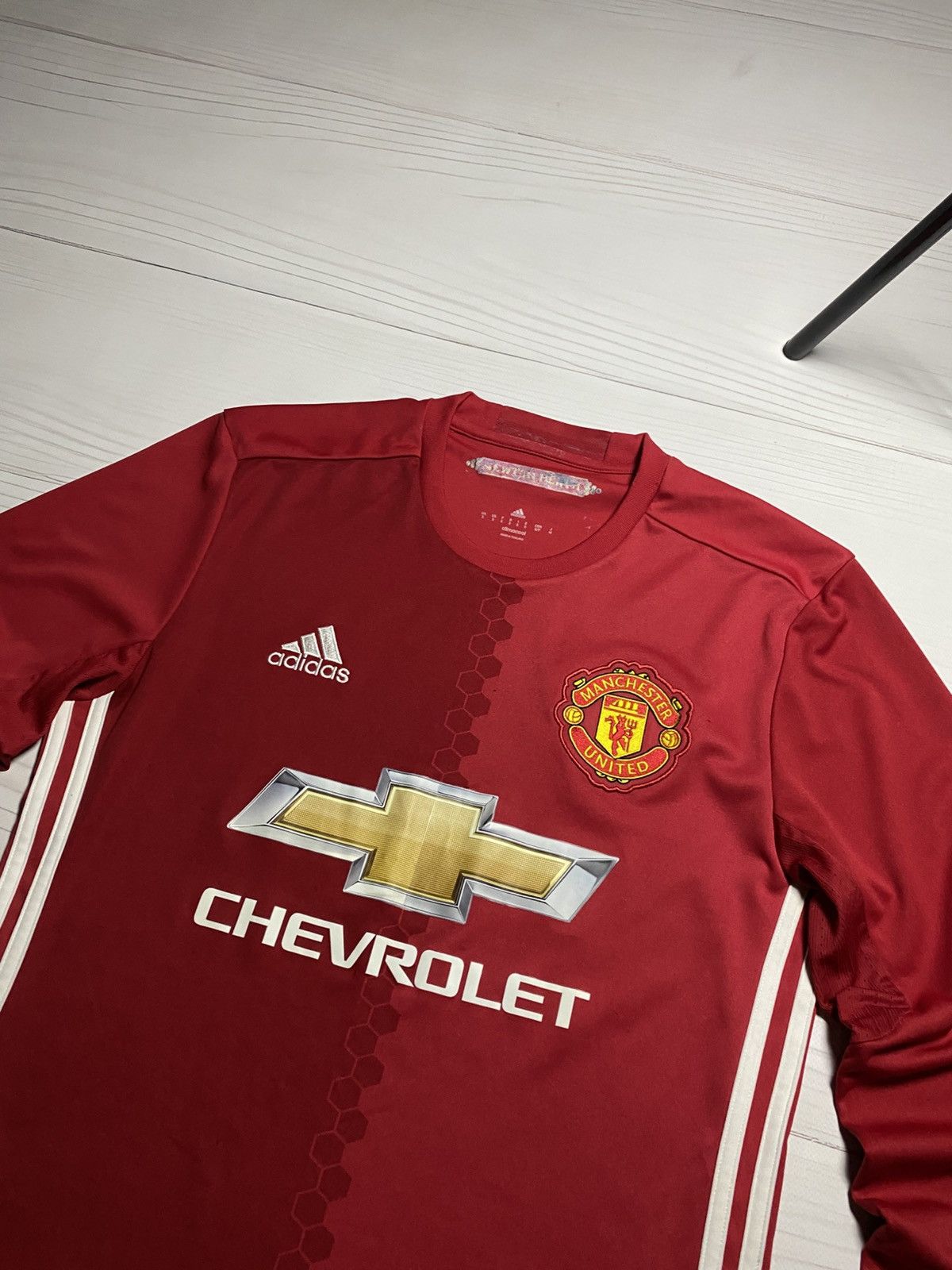 Adidas Adidas Manchester United 2016/17 home Longsleeve jersey Size US S / EU 44-46 / 1 - 6 Thumbnail