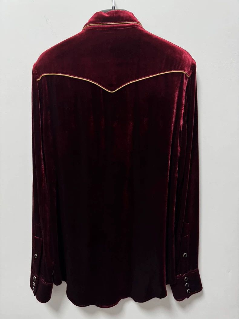 Saint Laurent Paris Saint Laurent Paris 16fw show style palace gold thread red Size US S / EU 44-46 / 1 - 2 Thumbnail