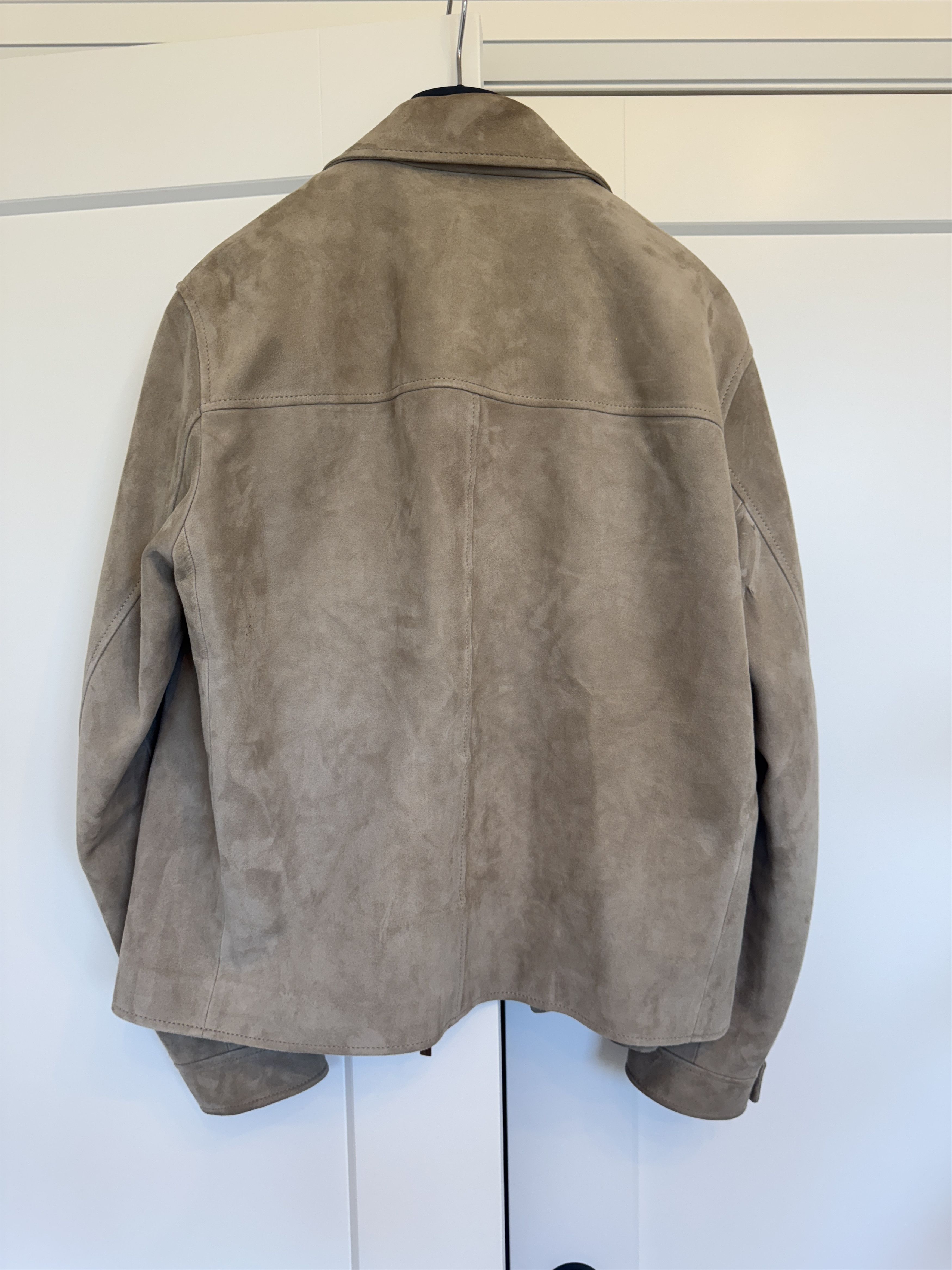 Dior Dior Grey Suede Jacket Size US M / EU 48-50 / 2 - 3 Thumbnail
