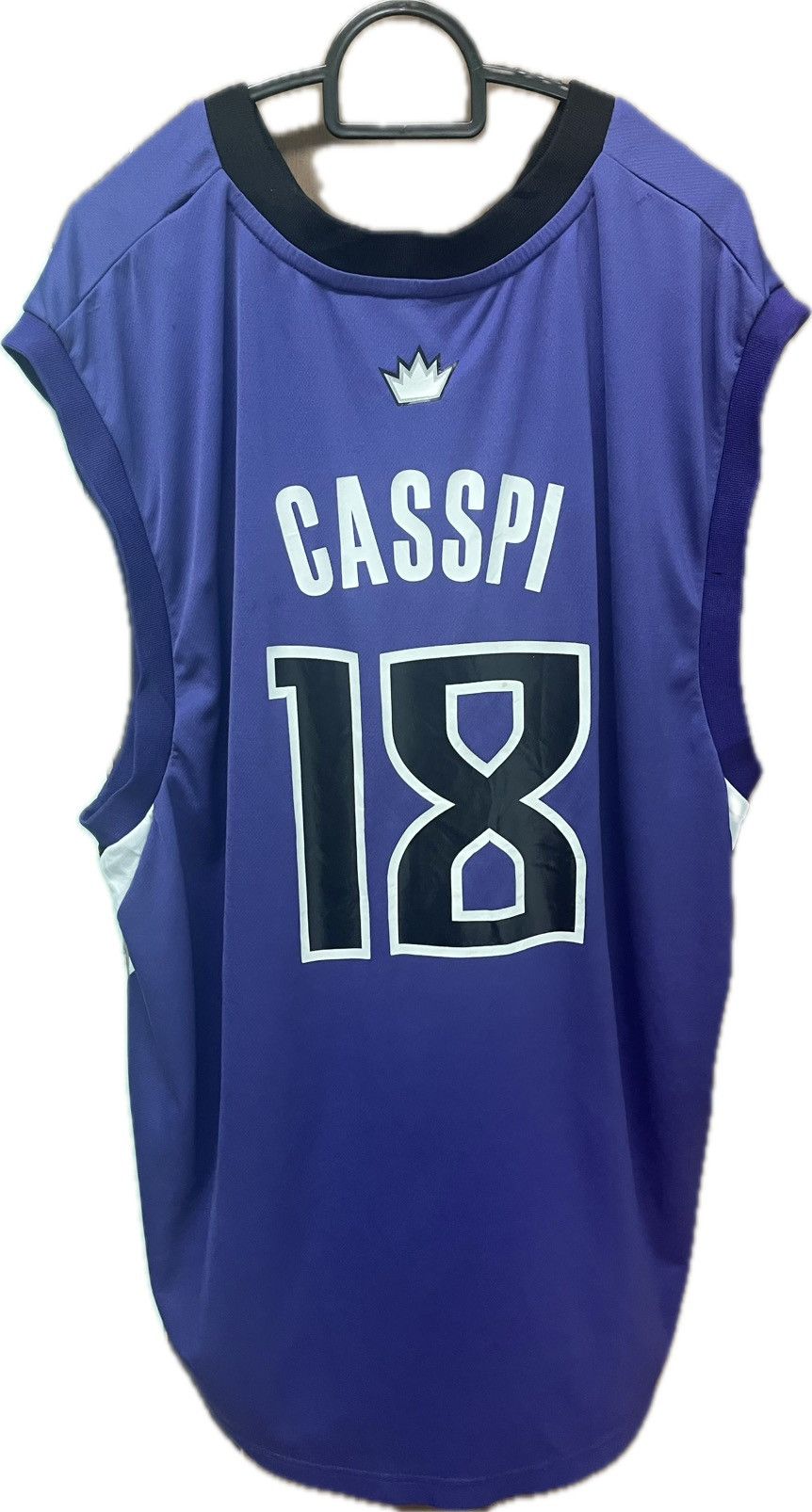 NBA Omri Casspi Sacramento Kings Adidas NBA Swingman Jersey Mens Size US L / EU 52-54 / 3 - 2 Thumbnail