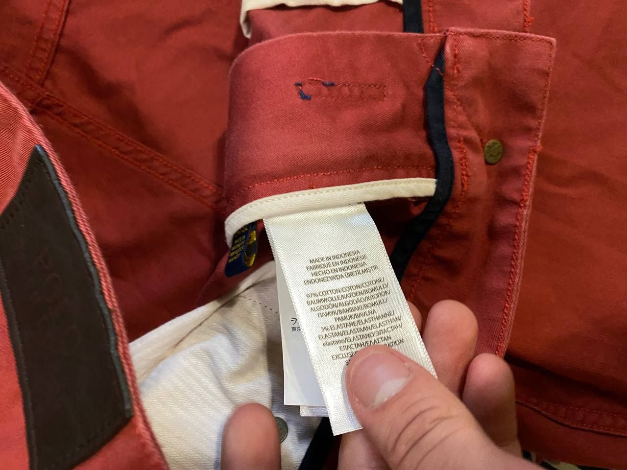 Polo Ralph Lauren Vintage Polo Ralph Lauren Denim pants Size 34 Size US 34 / EU 50 - 3 Thumbnail