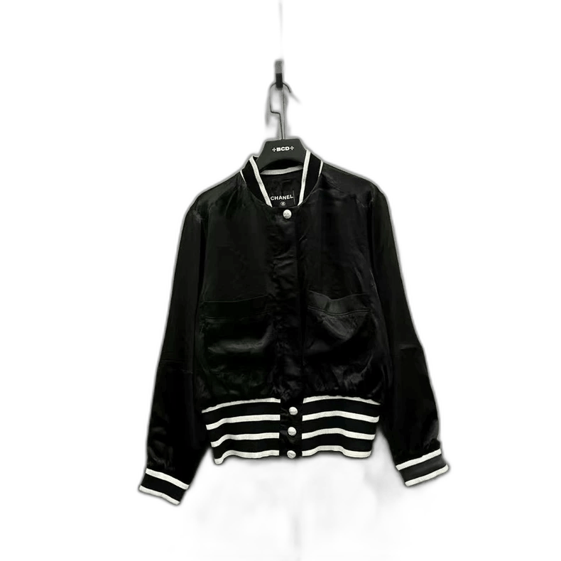 Chanel Chanel Pearl Button Silk Jacket -2505 Size US L / EU 52-54 / 3 - 1 Thumbnail
