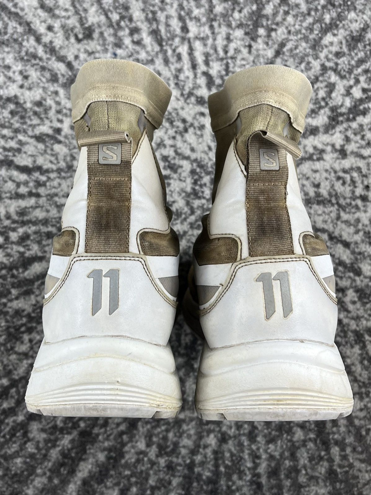 11 By Boris Bidjan Saberi × Boris Bidjan Saberi × Salomon AW17 Boris Bidjan Saberi Dirty White Bamba 2 11 by BBS Size US 10 / EU 43 - 8 Thumbnail