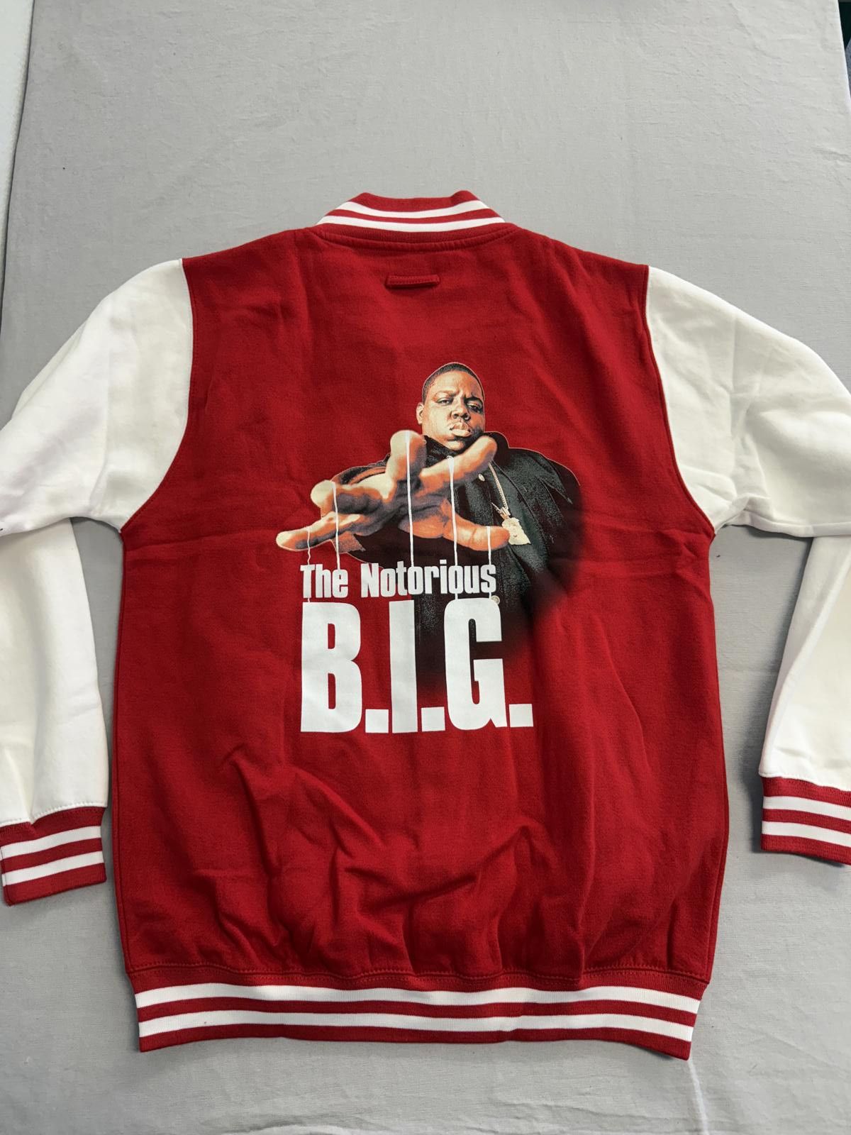 Designer The Notorious BIG Varsity Jacket - Biggy Smalls Jacket - L Size US L / EU 52-54 / 3 - 1 Thumbnail