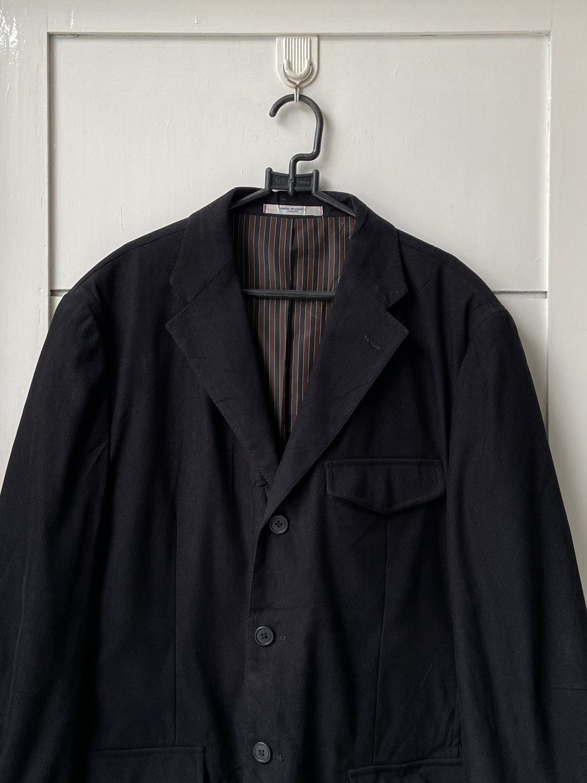 Designer × Japanese Brand × Kansai Yamamoto KANSAI YAMAMOTO HOMME Black Suit Size US L / EU 52-54 / 3 - 12 Thumbnail