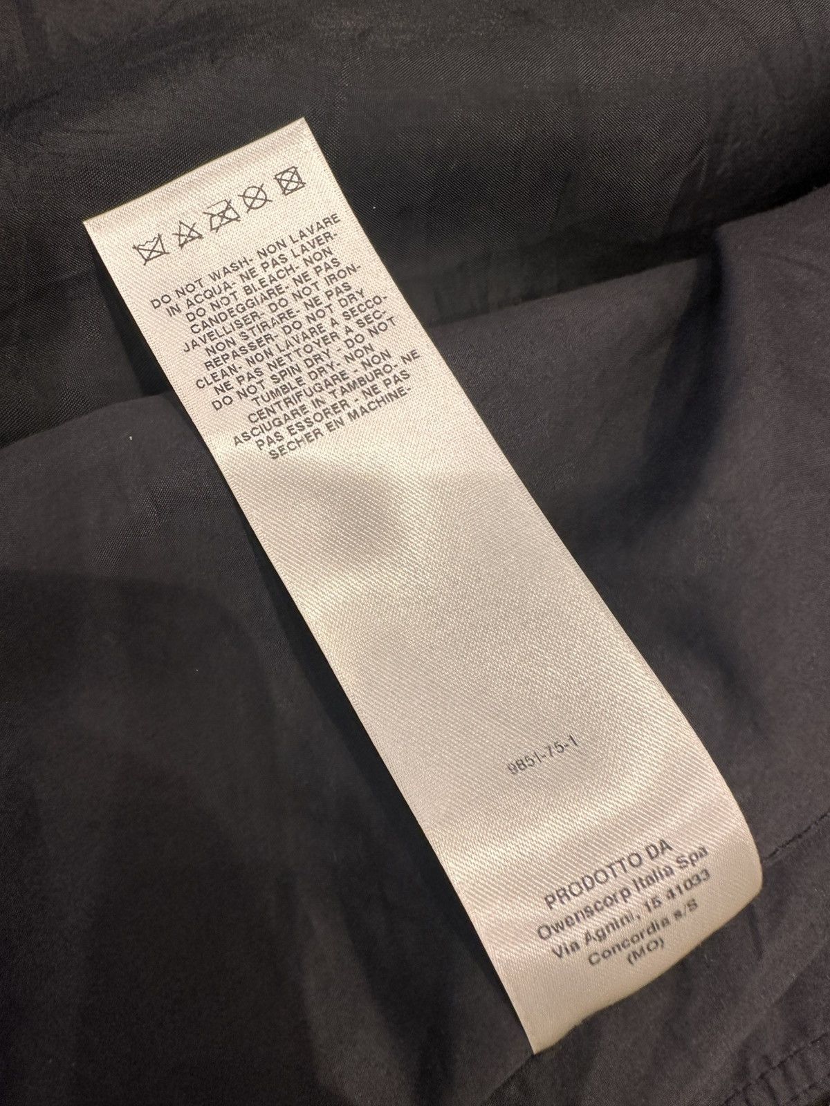 Rick Owens DIRT SS18 LEATHER JACKET SIZE 56 Size US XL / EU 56 / 4 - 17 Thumbnail