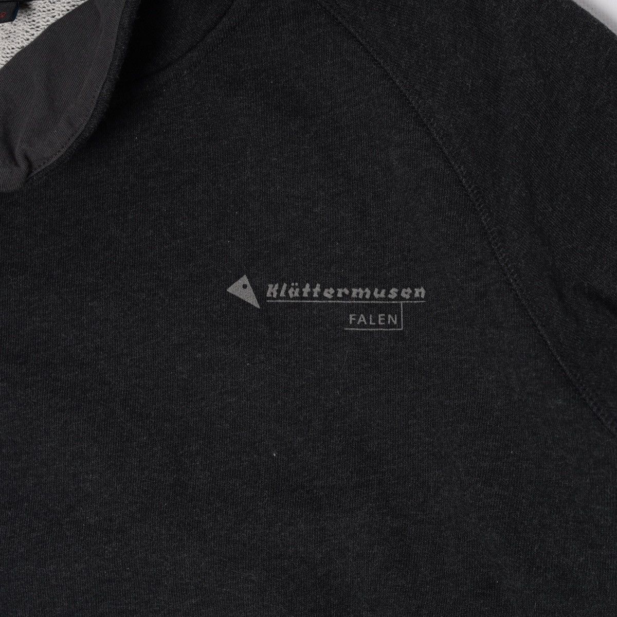 Klattermusen Klattermusen Falen Cotton Asymmetric Sweatshirt Zip Grey Size L / US 10 / IT 46 - 4 Thumbnail