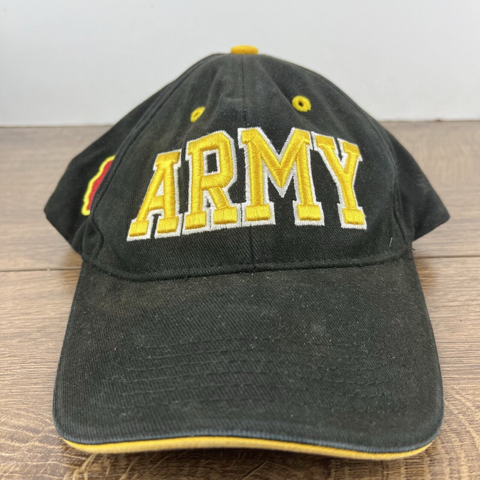 Other Army Hat United States Army Cap Hat Black Adjustable Hat Bla Size ONE SIZE - 4 Thumbnail