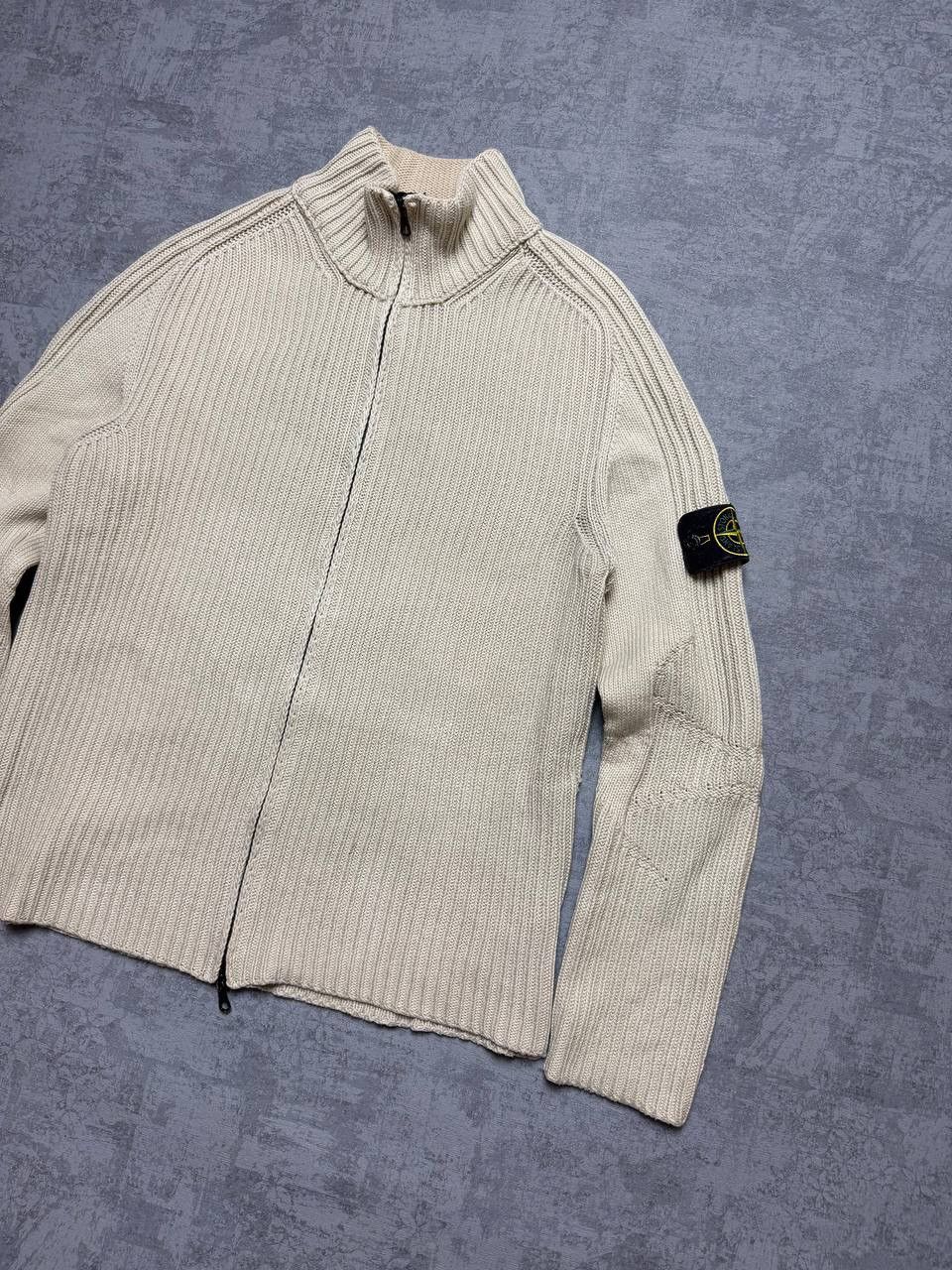 Stone Island Stone Island vintage zip sweater Size US XL / EU 56 / 4 - 2 Thumbnail