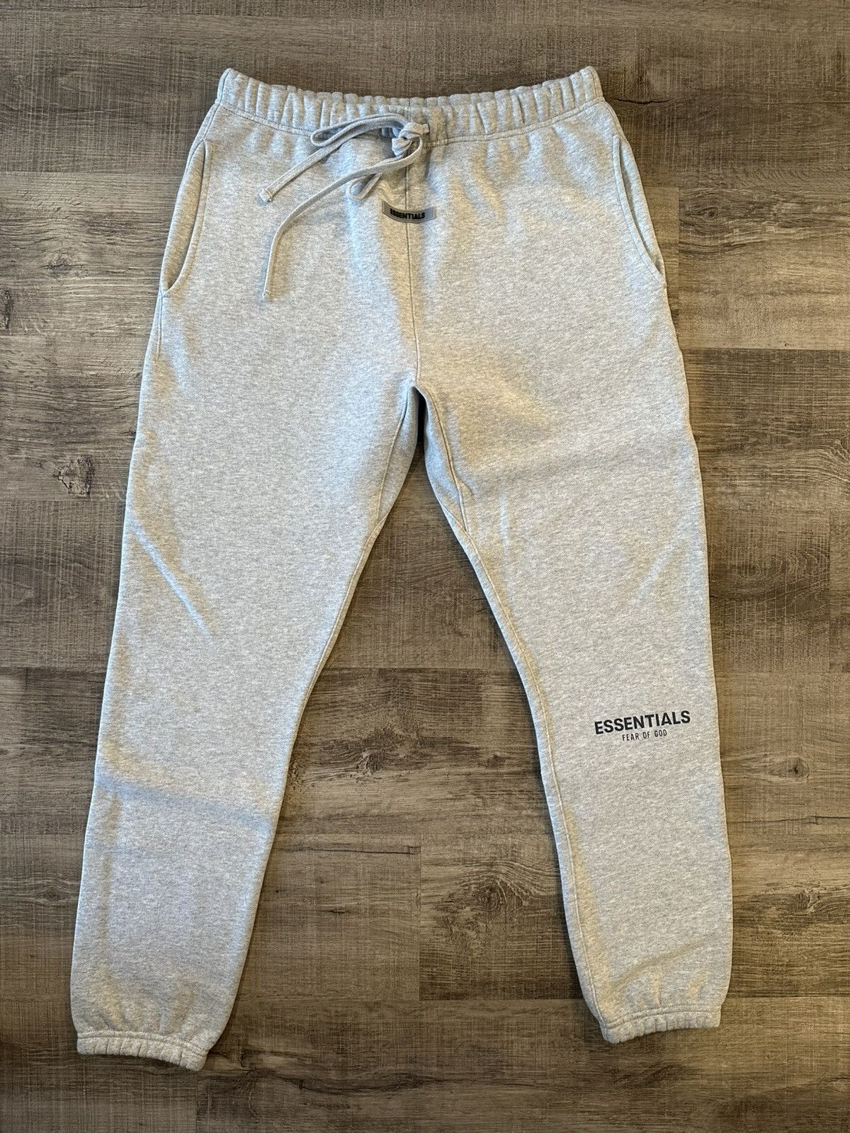 Fear of God Essentials Light Oatmeal Sweatpants Size online Medium