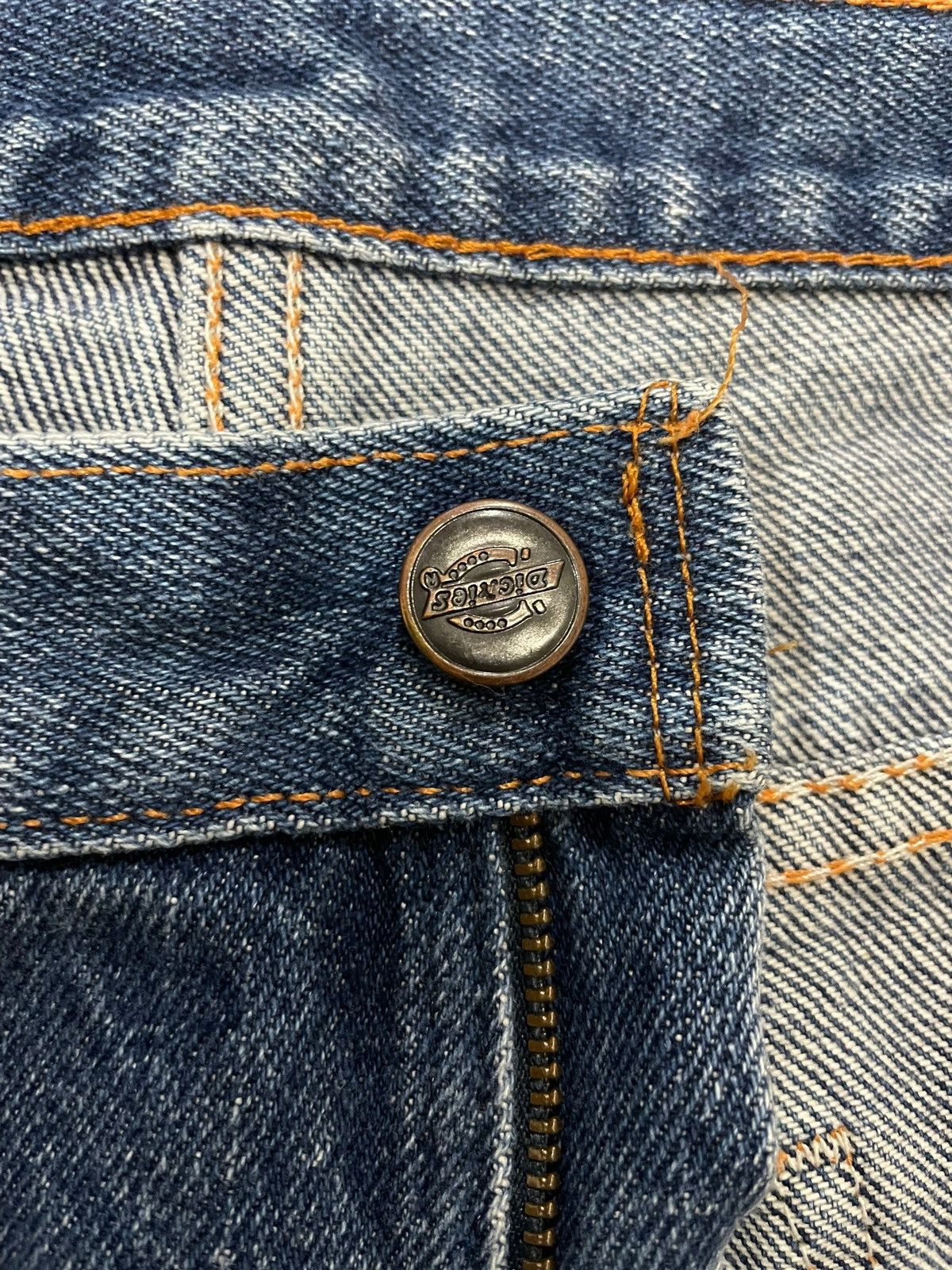 Dickies Y2k Vtg Dickies Work Baggy Wide Leg Faded Workwear Jeans Size US 36 / EU 52 - 7 Thumbnail