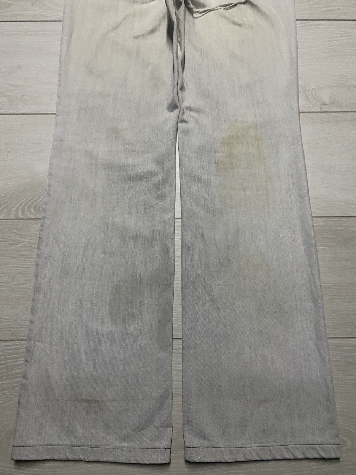 JOSEPH HOMME joseph Homme Paint Splatter Effect Paint Flare Jeans Size US 33 - 6 Thumbnail