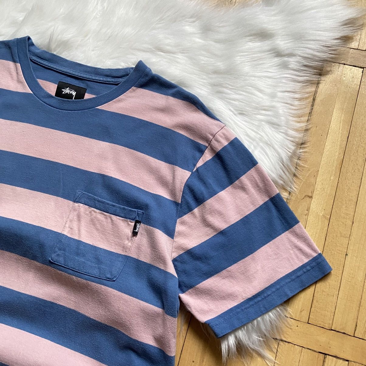 Stussy 📌 Stussy Pocket Striped T-Shirt Large Size US L / EU 52-54 / 3 - 3 Thumbnail