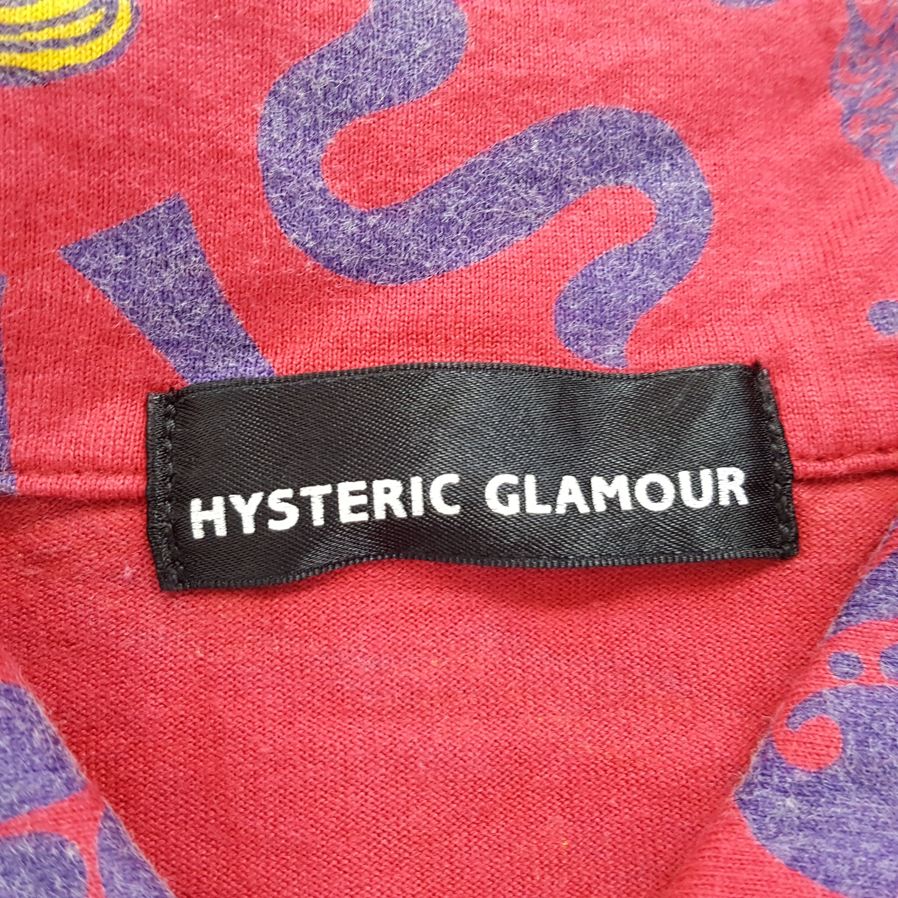 Hysteric Glamour Hysteric Glamour Japanese Brand Fullprint Rare Design Shirt Size S / US 4 / IT 40 - 6 Thumbnail