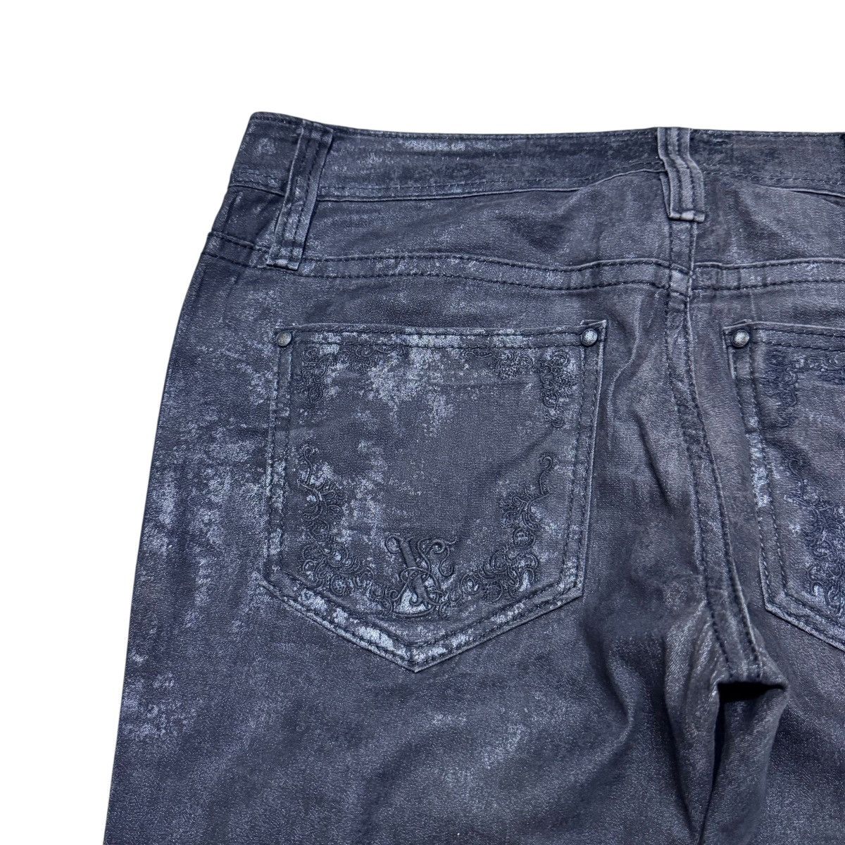 Le Grande Bleu (L.G.B.) Xfrm Black Waxed Denim Jeans 'The Outsider Rude Life & Vibe Size US 32 / EU 48 - 11 Thumbnail