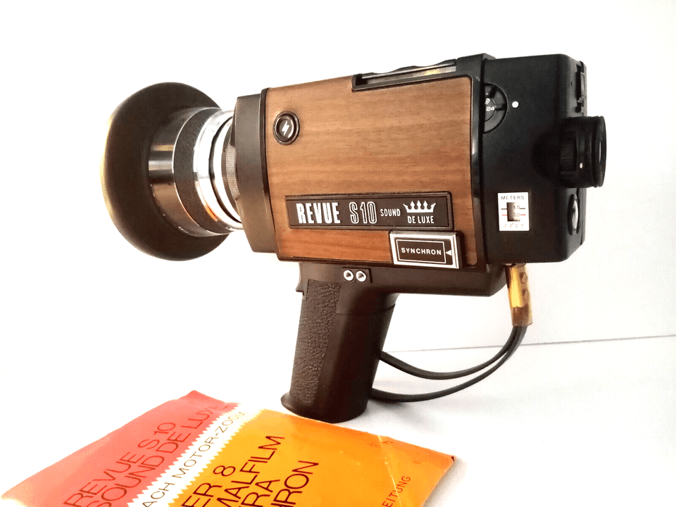 Vintage Vintage RVUE S 10 Sound. Super 8 Movie Camera / Size ONE SIZE - 7 Thumbnail