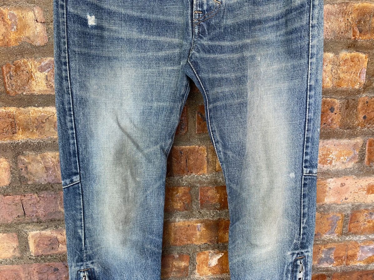 Hysteric Glamour RNA DNA Japan Ankle large zipper pants Size US 31 - 4 Thumbnail