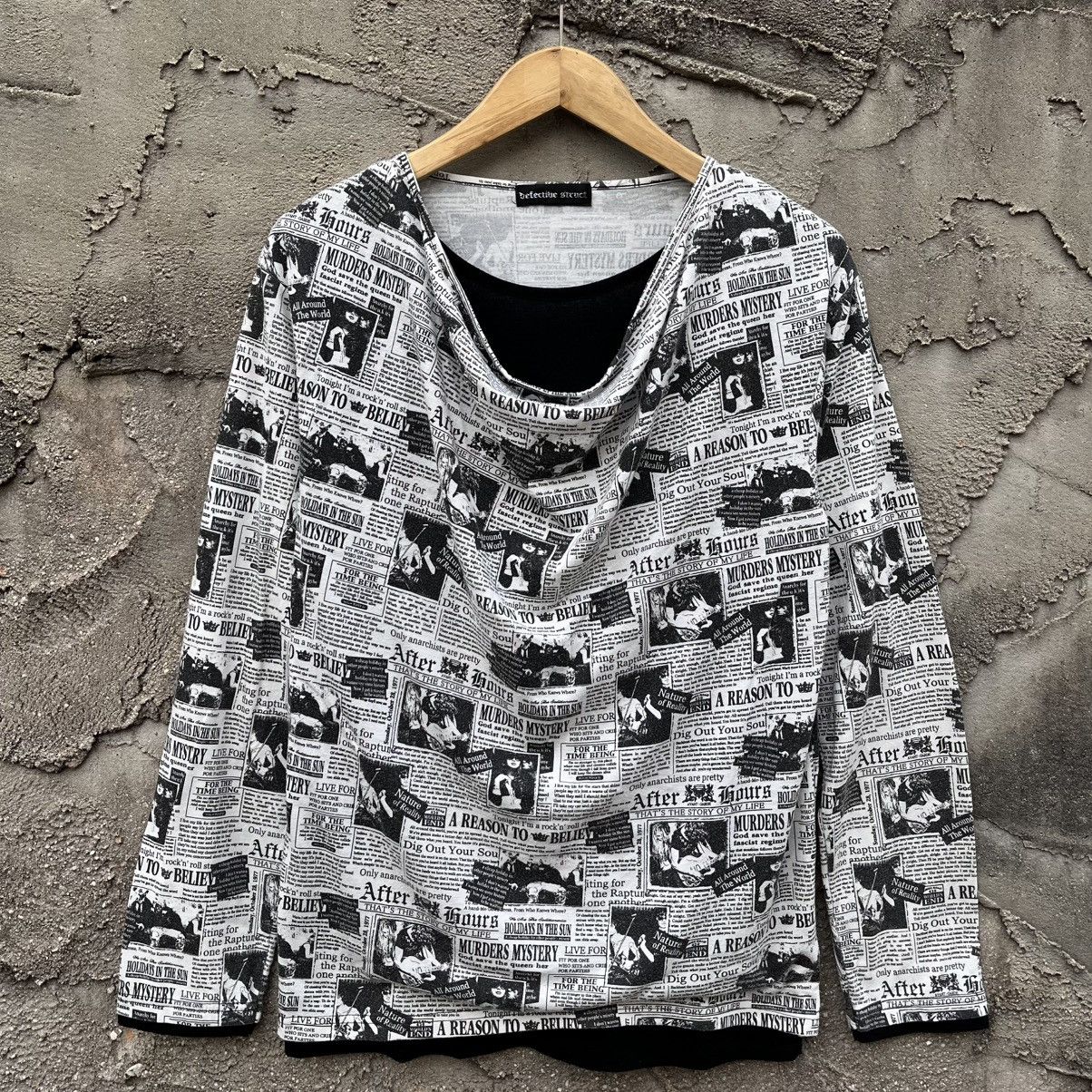Japanese Brand Defective struct poem anarchy double layer like a hysteric Size US L / EU 52-54 / 3 - 1 Thumbnail