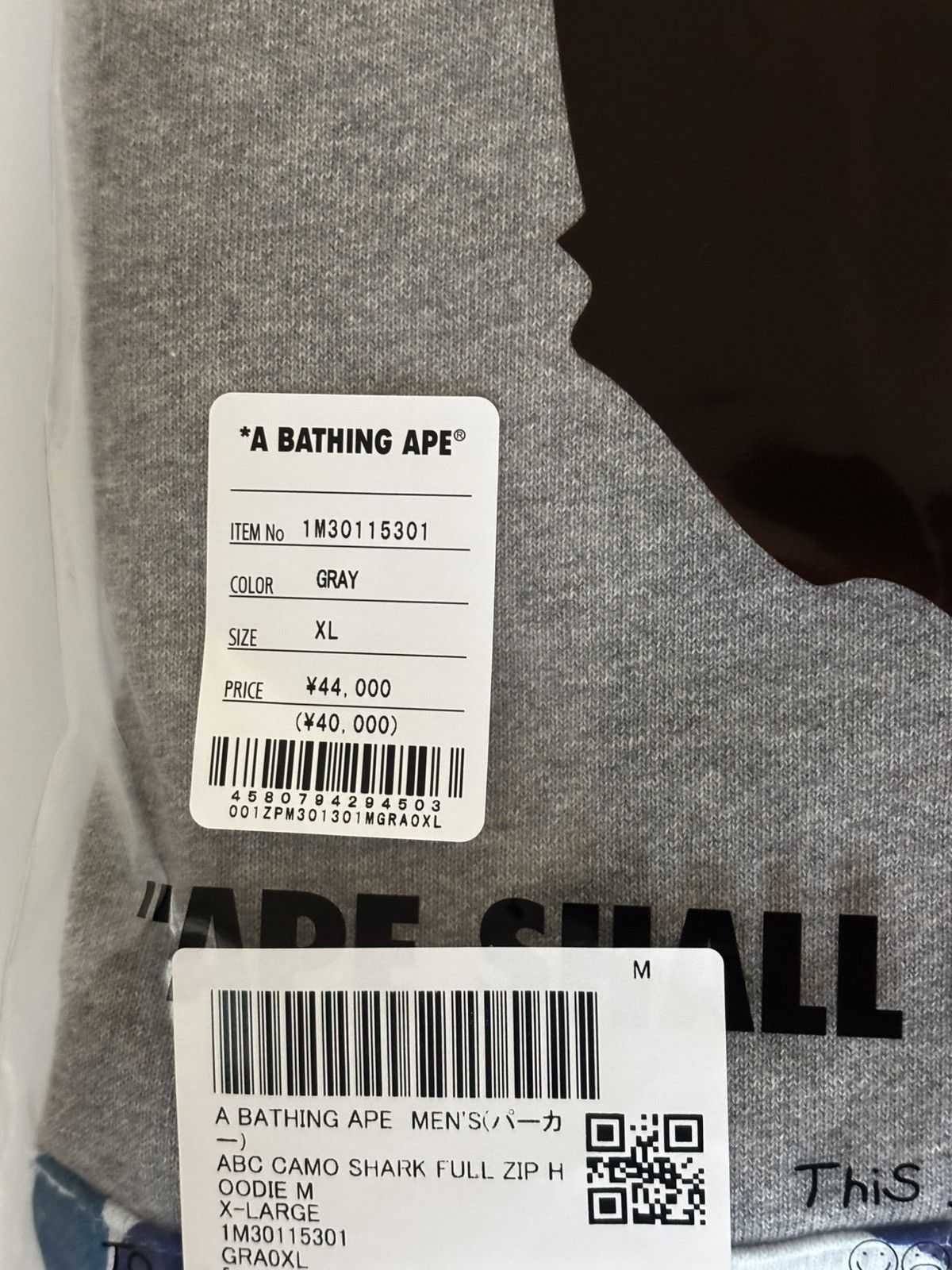 Bape Authentic ape bape abc camo shark full zip hoodie new XL Size US XL / EU 56 / 4 - 15 Thumbnail