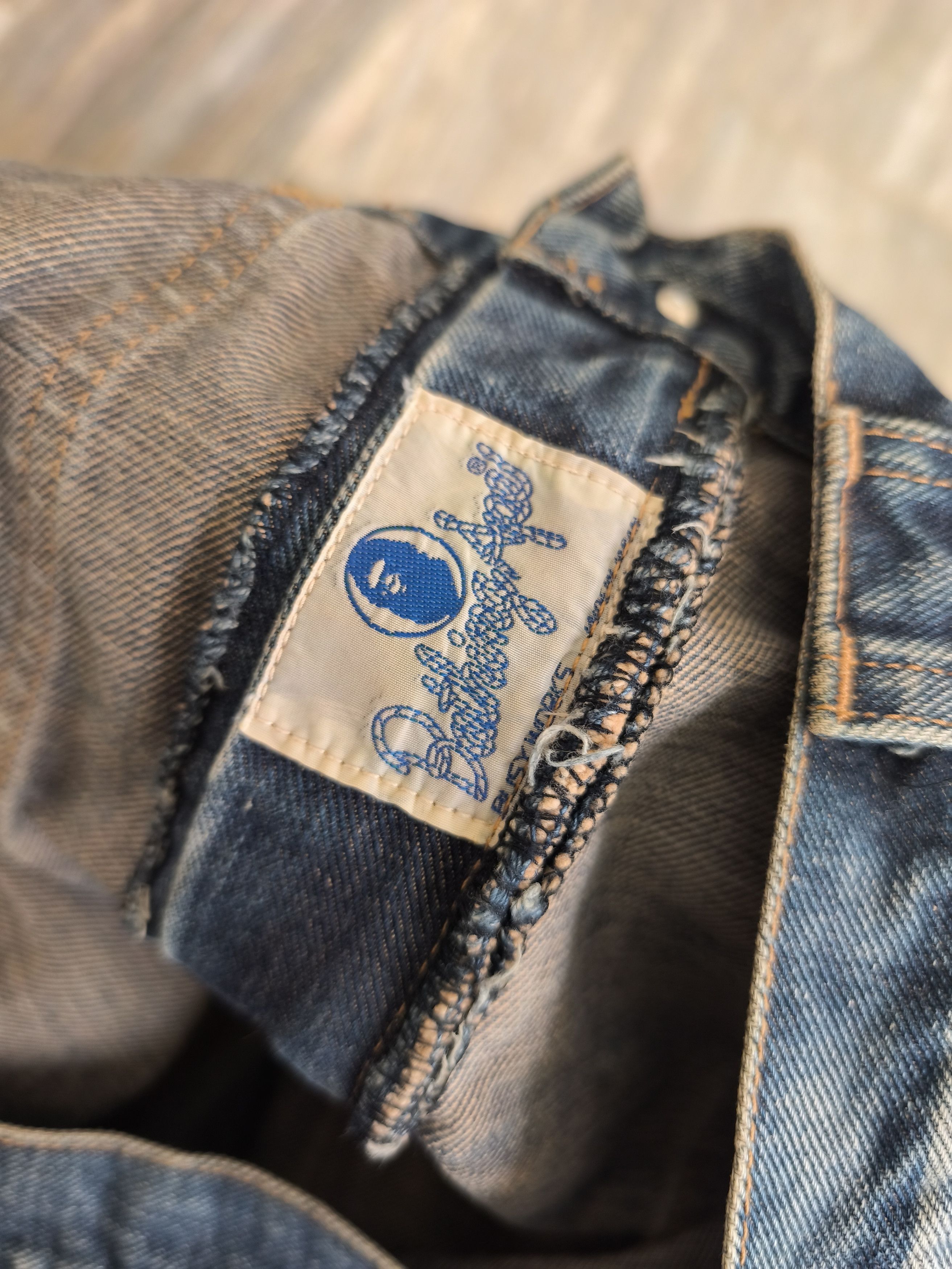 Bape OG Bapesta Denim Pants Selvedge Size US 32 / EU 48 - 13 Thumbnail
