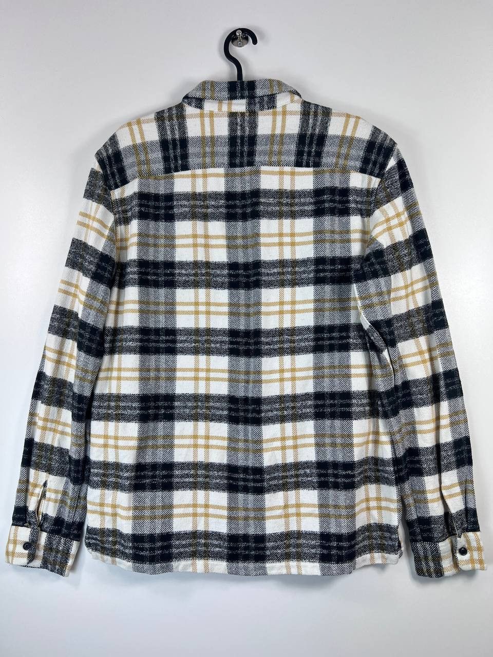 Allsaints AllSaints Men's Oversized Check Flannel Shirt Long Size L Size US L / EU 52-54 / 3 - 5 Thumbnail