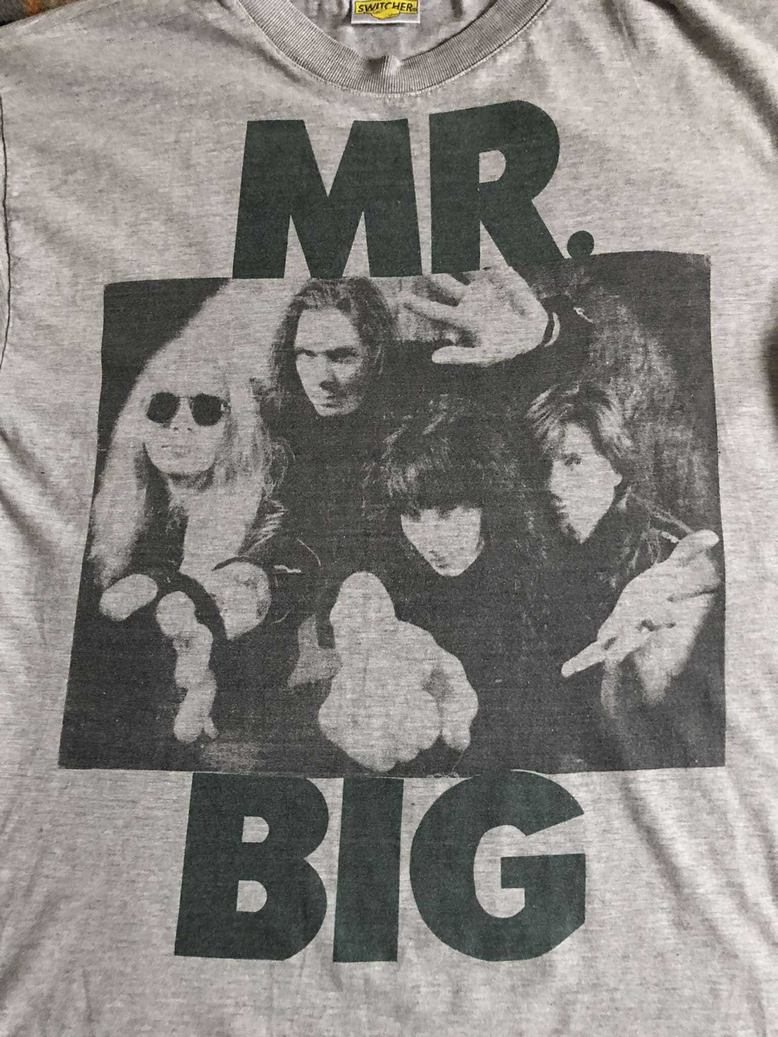 Band Tees × Vintage 90s Mr. Big T-shirt, Switcher tag, M Size US M / EU 48-50 / 2 - 4 Thumbnail