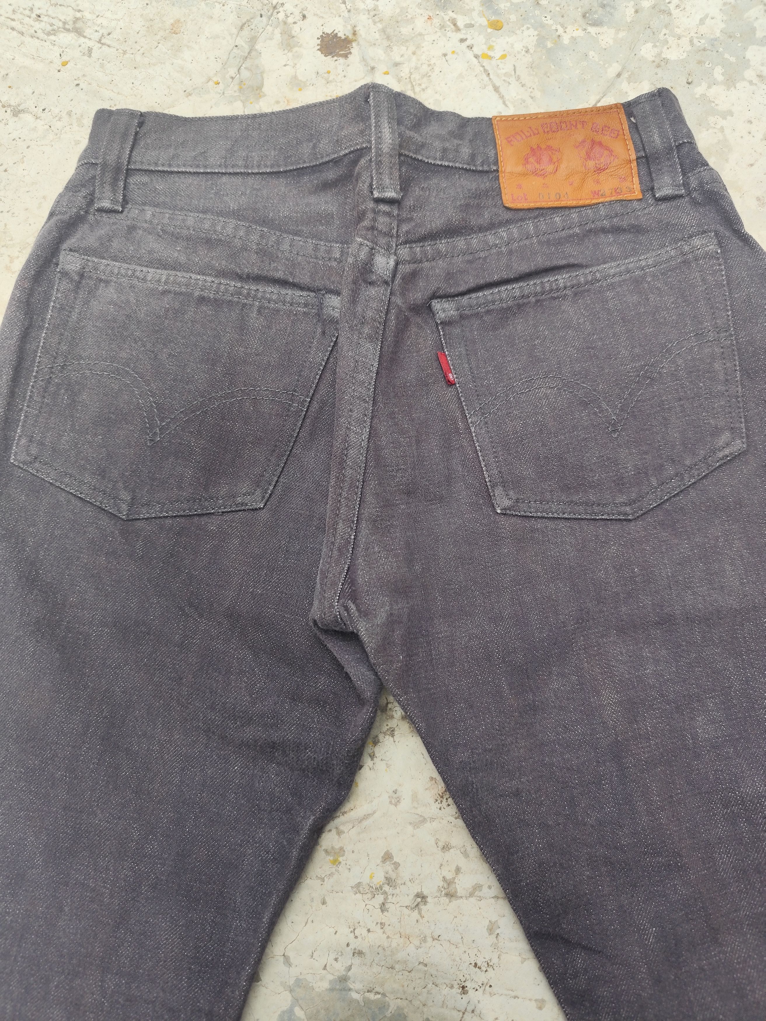 Full Count & Co. 🇯🇵FULL COUNT & CO SELVEDGE JEANS LOT 0104 W 27 L 33 Size US 27 - 10 Thumbnail