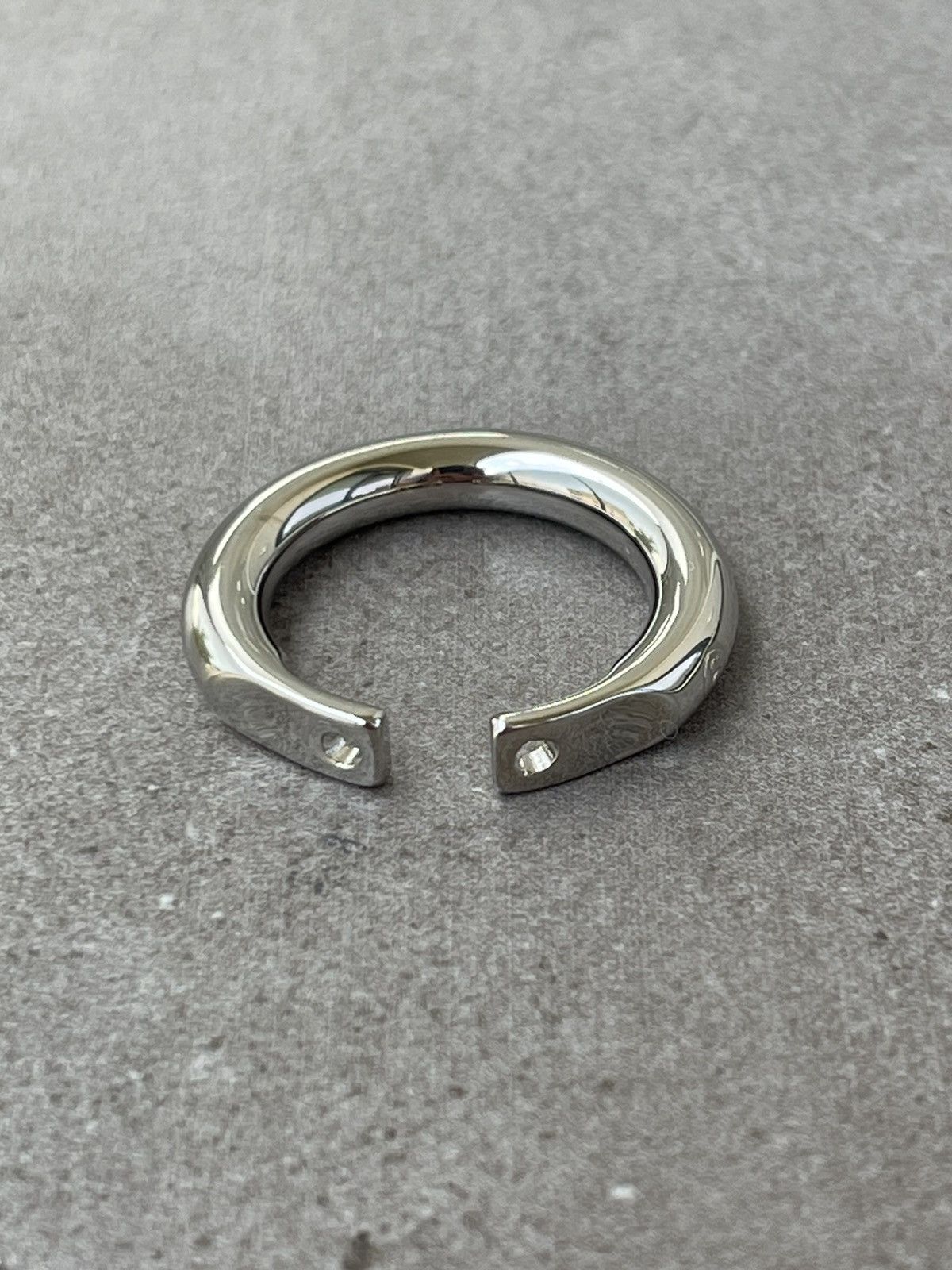 Maison Margiela !DS! SS23 Maison Margiela Polished Palladio Ring Size ONE SIZE - 1 Thumbnail