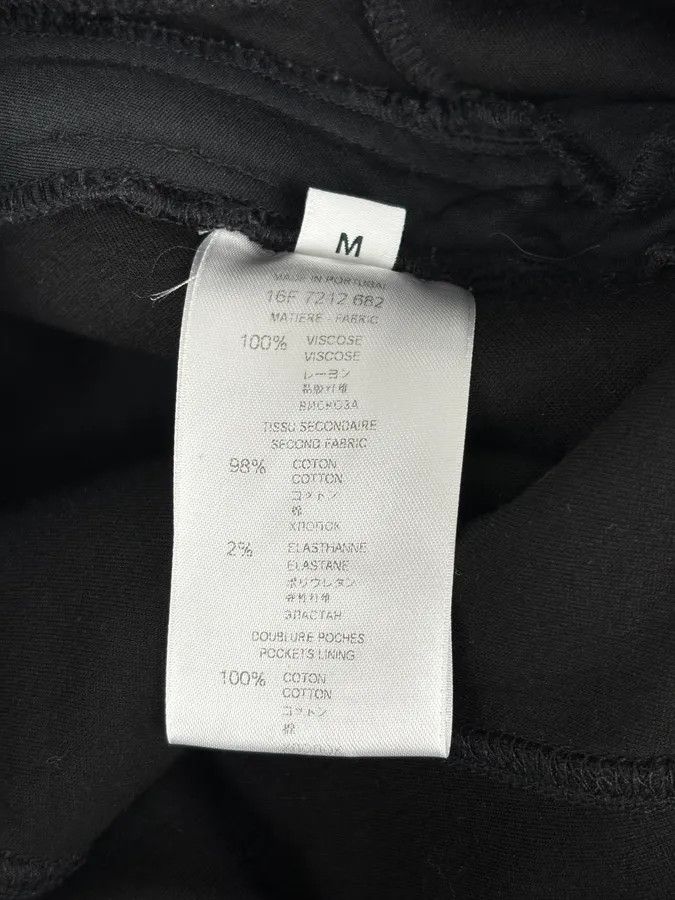 Givenchy AW2016 Givenchy Black Zip Cargo Sweatpants by Riccardo Tisci Size US 32 / EU 48 - 10 Thumbnail